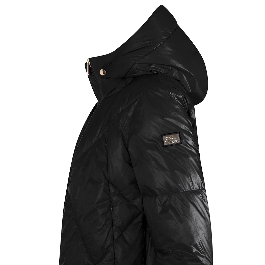 YES-ZEE GIUBBOTTO DONNA GIUBBINO GIACCA TRAPUNTATO FINTO GILET ZIP O008/O100