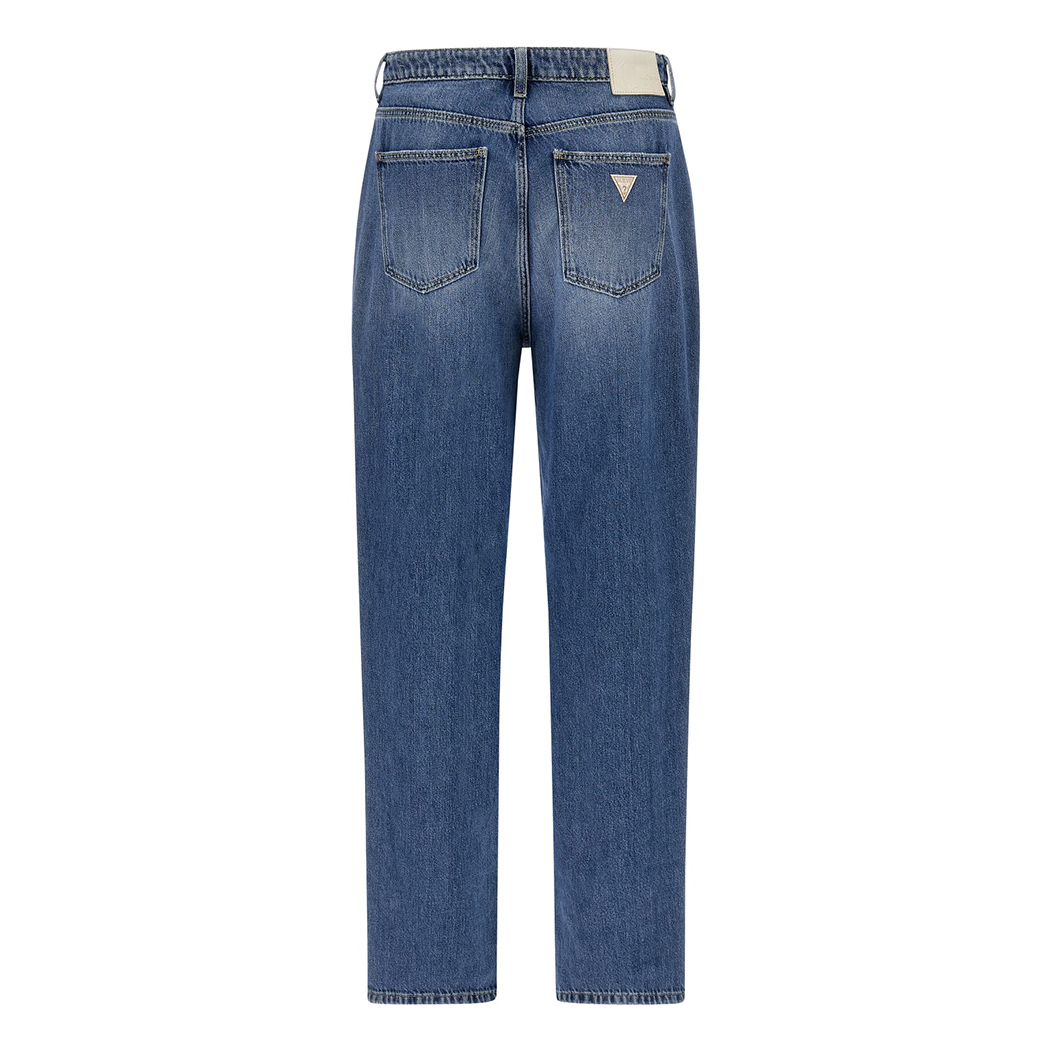 GUESS JEANS PANTALONI 5 TASCHE DONNA GIRL MOM VINTAGE VITA ALTA W4RA21D5912