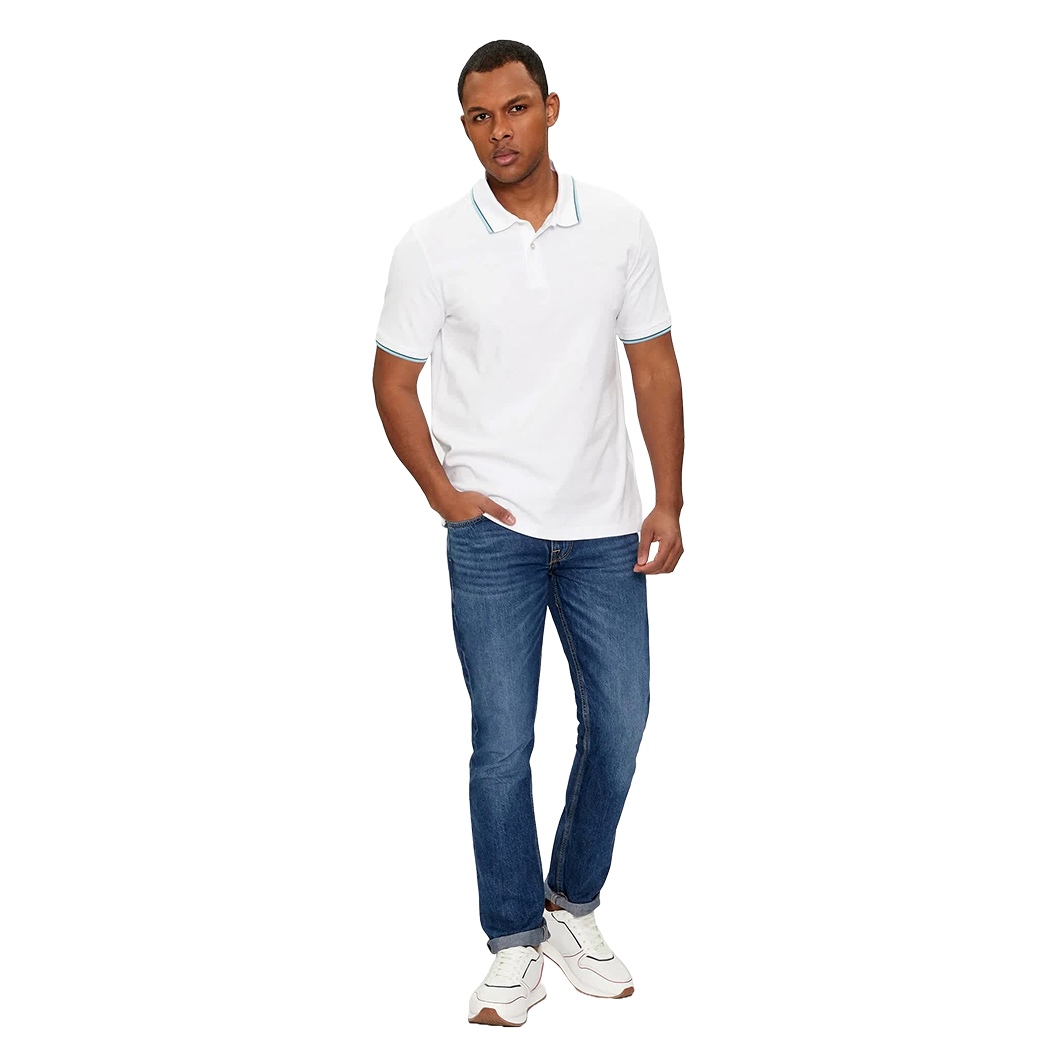 GUESS POLO UOMO T-SHIRT PIQUET COTONE STRETCH MAGLIA ESTATE SPORT M4GP60K7O64
