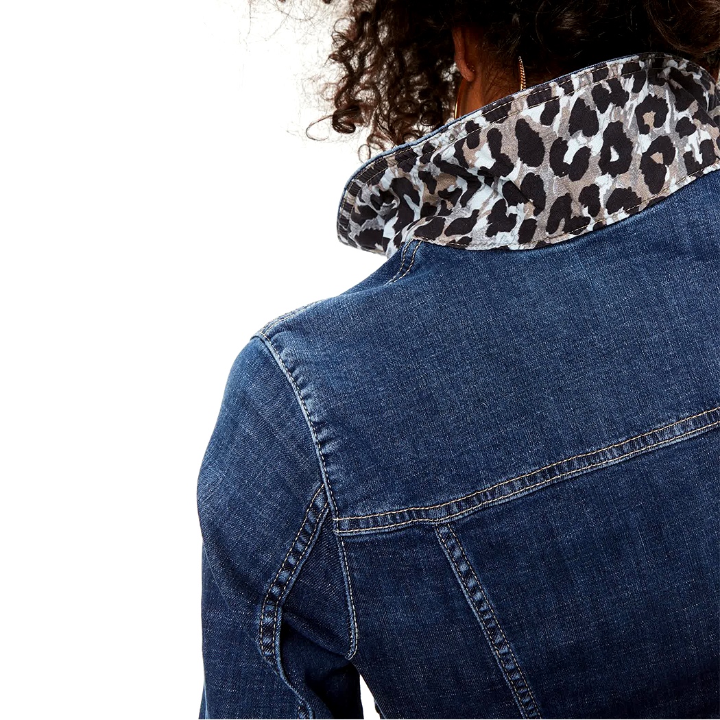 GUESS GIUBBINO DONNA JEANS CORTO GIACCA STRETCH BOTTONI ORO DENIM W4RN01D5921