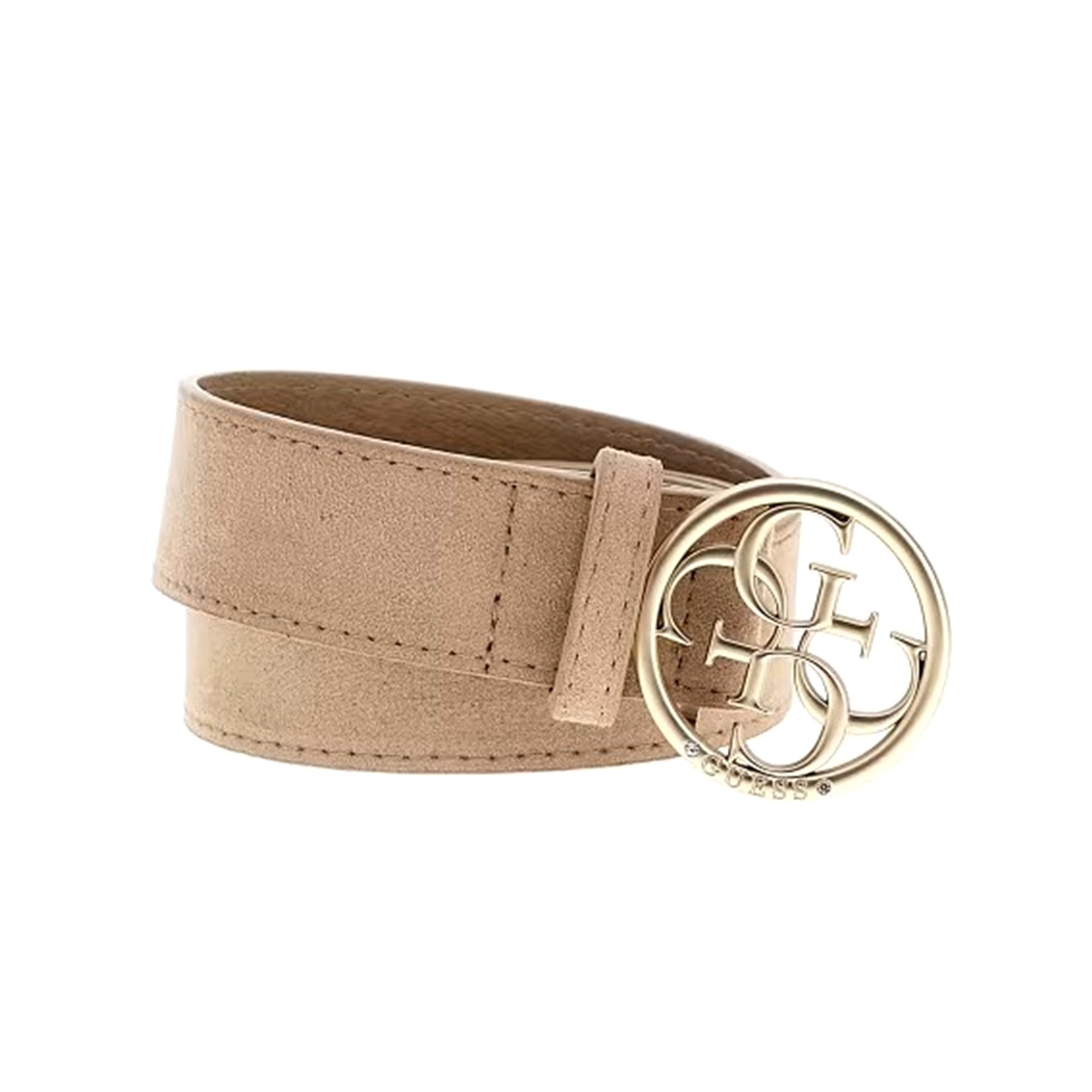 GUESS CINTURA DONNA SUEDE BRILLANTINI LOGO FIBBIA CINTA W4GZ22WG750