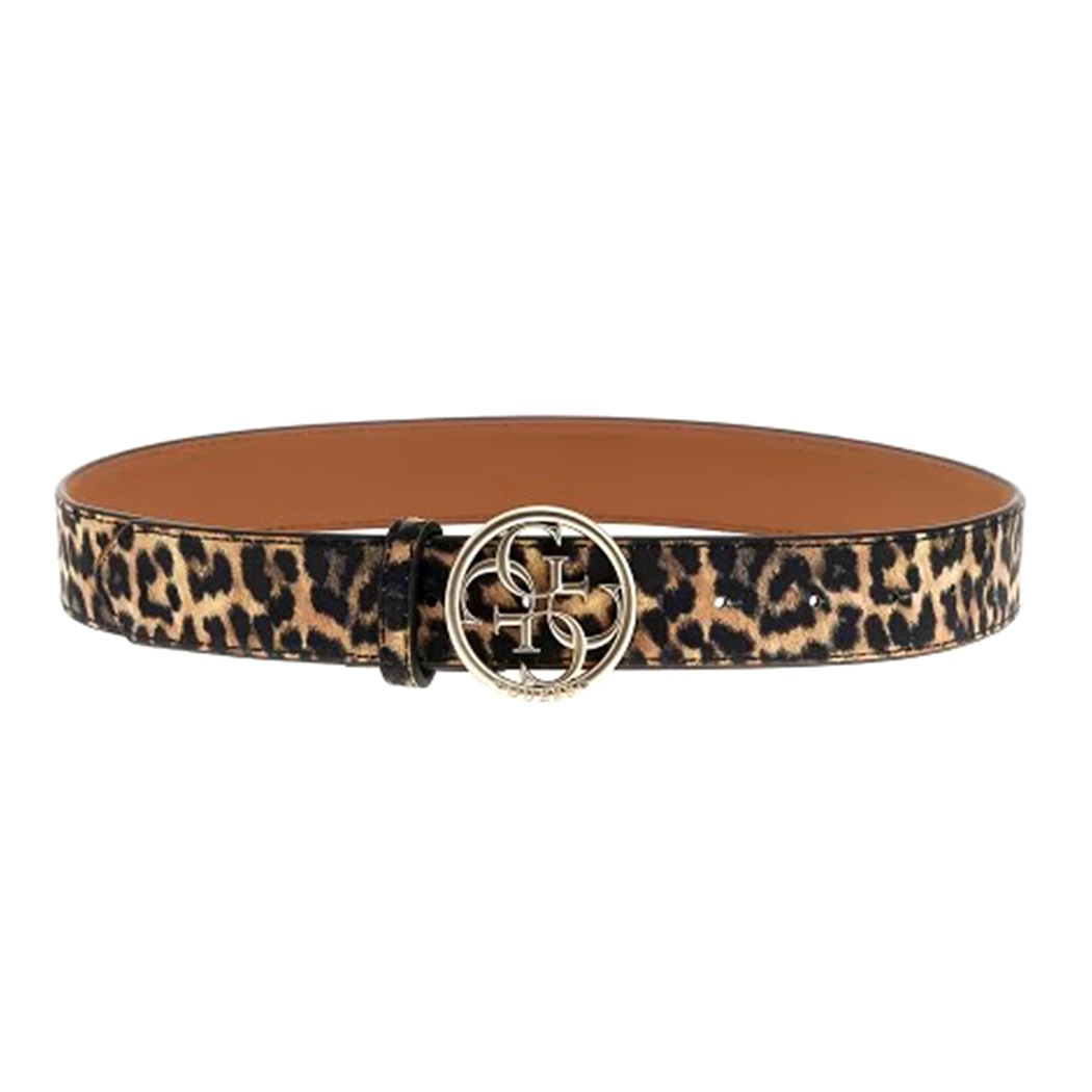 GUESS CINTURA DONNA SUEDE BRILLANTINI LOGO FIBBIA CINTA W4GZ22WG750