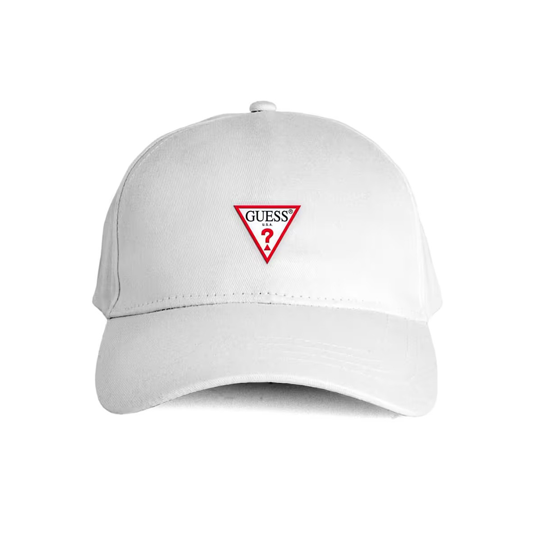 GUESS CAPPELLO BERRETTO VISIERA HAT UOMO TELA COTONE LOGO FRONTALE M3YZ22WBN60