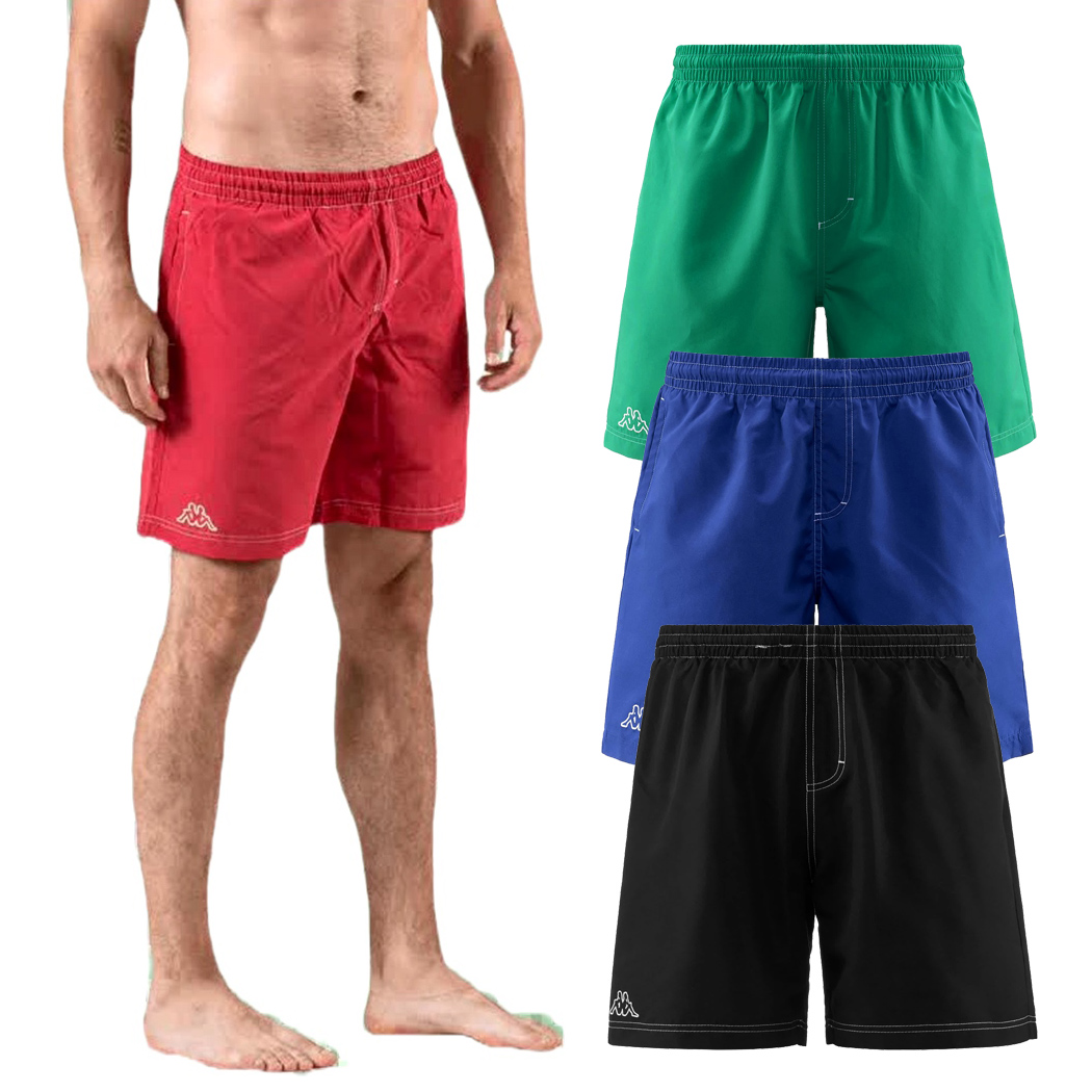 KAPPA COSTUME DA BAGNO UOMO MARE PISCINA NUOTO SPIAGGIA BOXER LOGO ZOLG 303N0C0