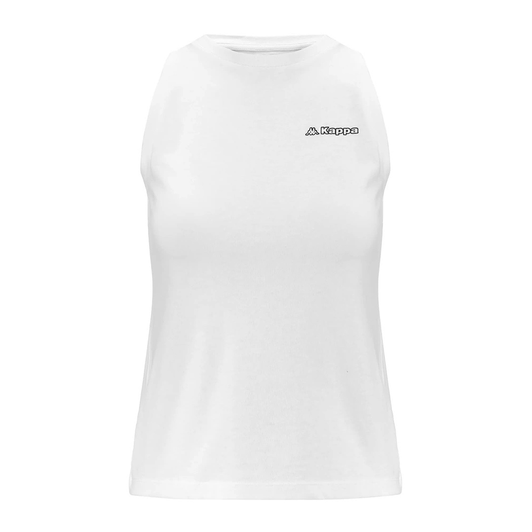 KAPPA LOGO FADIAF SMANICATO CANOTTA TOP T-SHIRT DONNA GIRL RAGAZZA SPORT 381P5WW