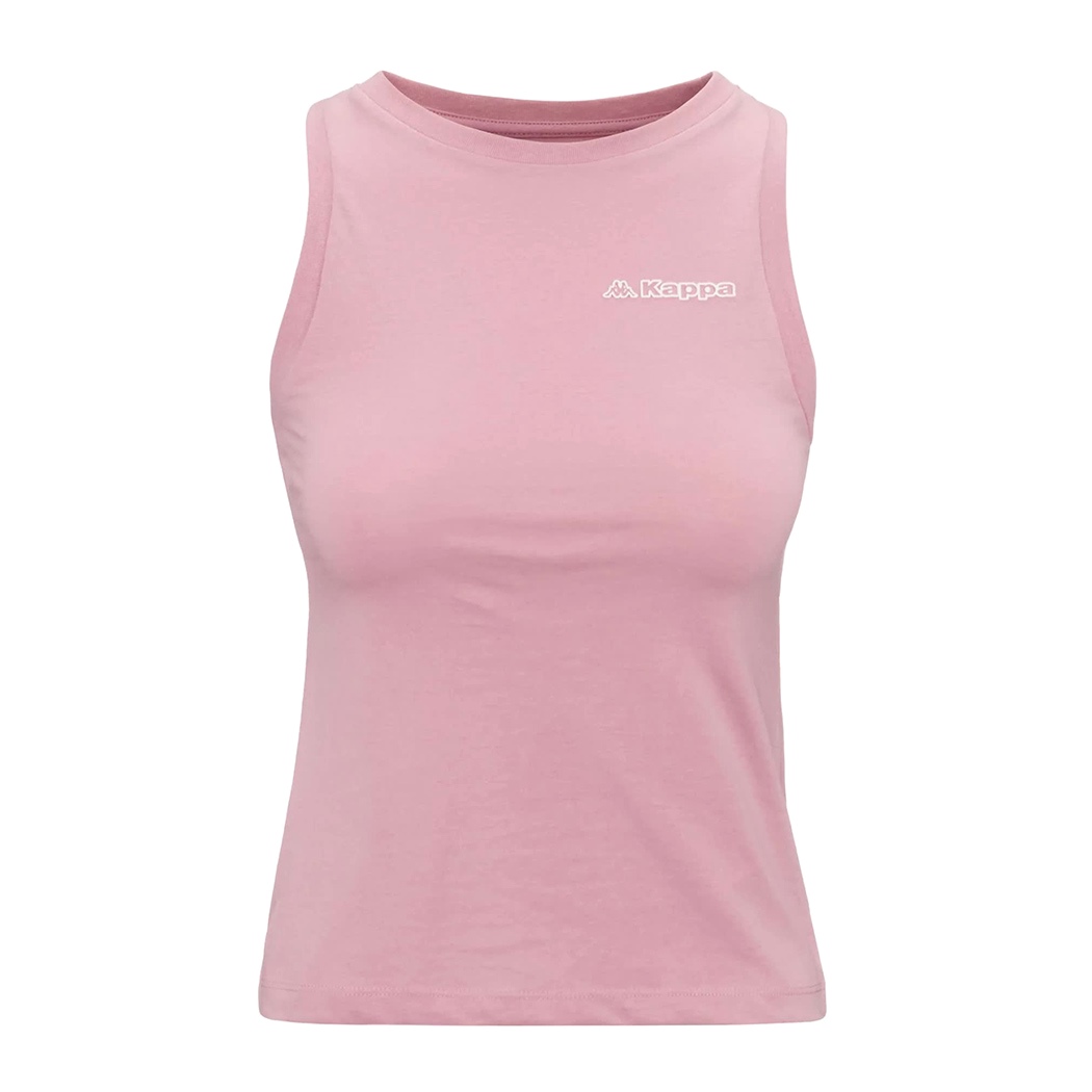 KAPPA LOGO FADIAF SMANICATO CANOTTA TOP T-SHIRT DONNA GIRL RAGAZZA SPORT 381P5WW