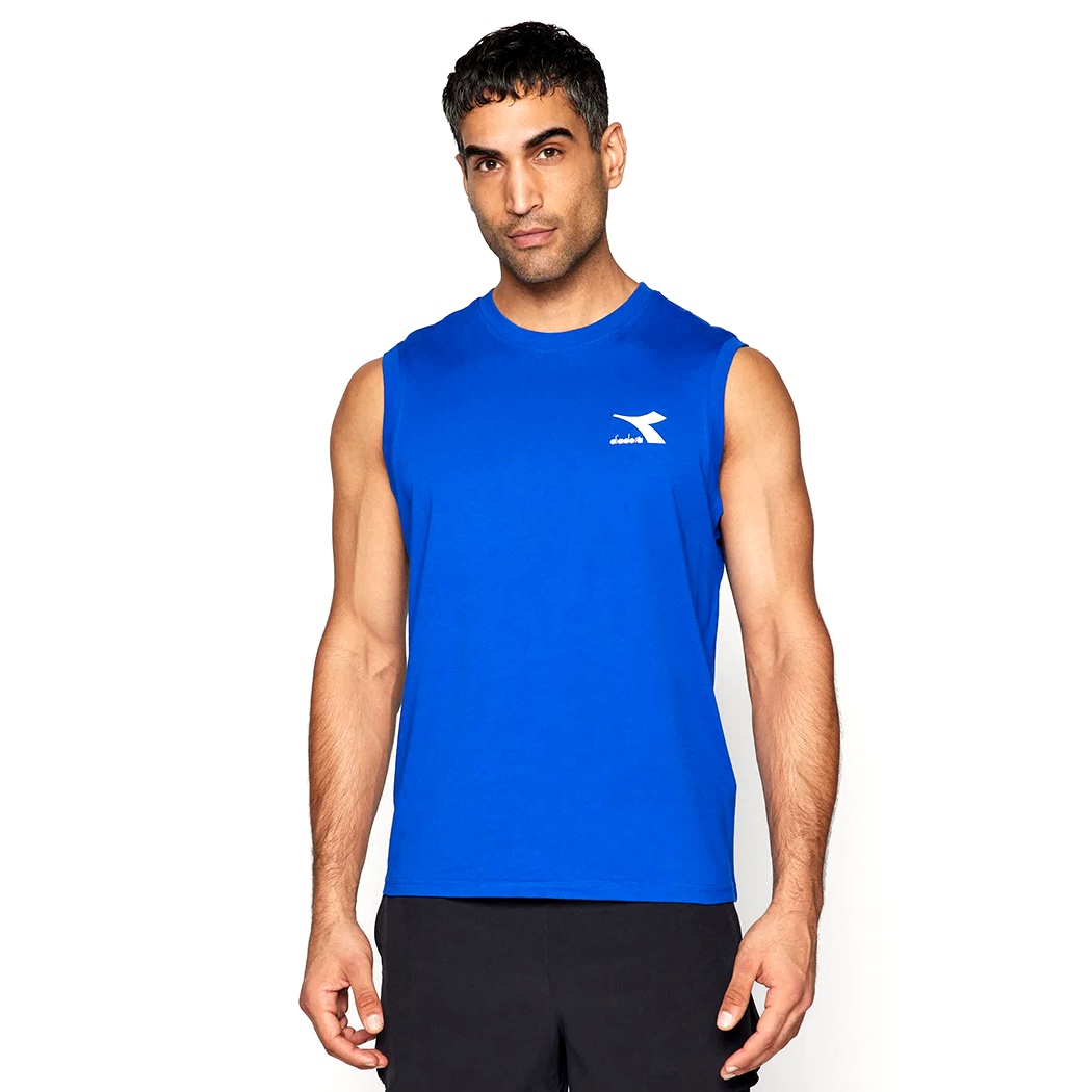 DIADORA T-SHIRT SL CORE SMANICATO CANOTTA UOMO MAGLIA COTONE UNITA 102.179758