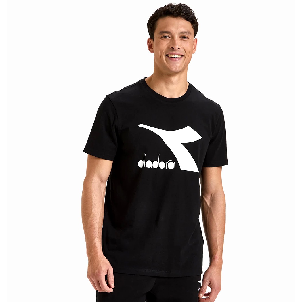 DIADORA T-SHIRT SS CORE UOMO MAGLIA COTONE SPORT TINTA UNITA LOGO 102.179759