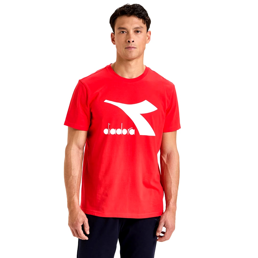DIADORA T-SHIRT SS CORE UOMO MAGLIA COTONE SPORT TINTA UNITA LOGO 102.179759