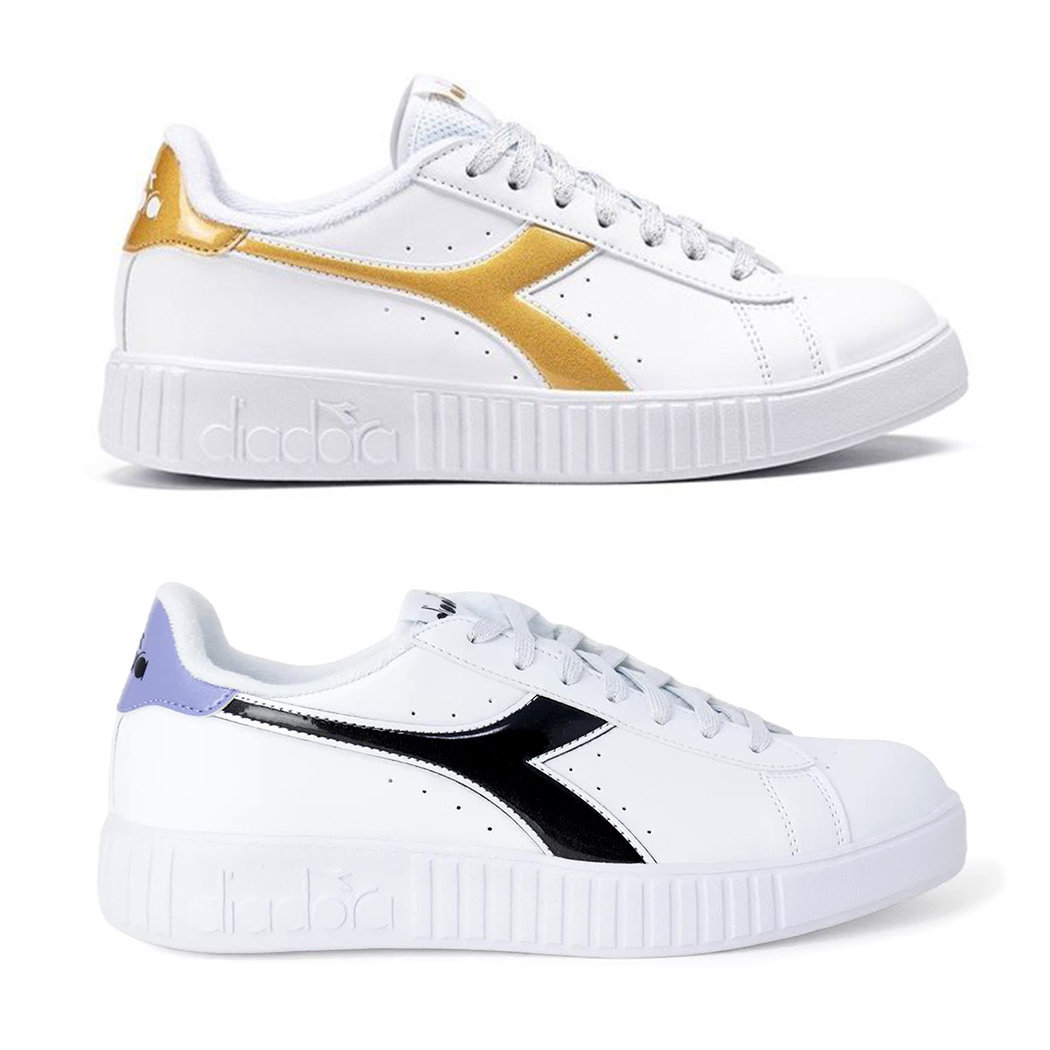 DIADORA STEP P SCARPE SNEAKERS ECOPELLE DONNA GIRL SHOES SPORT 101.178335