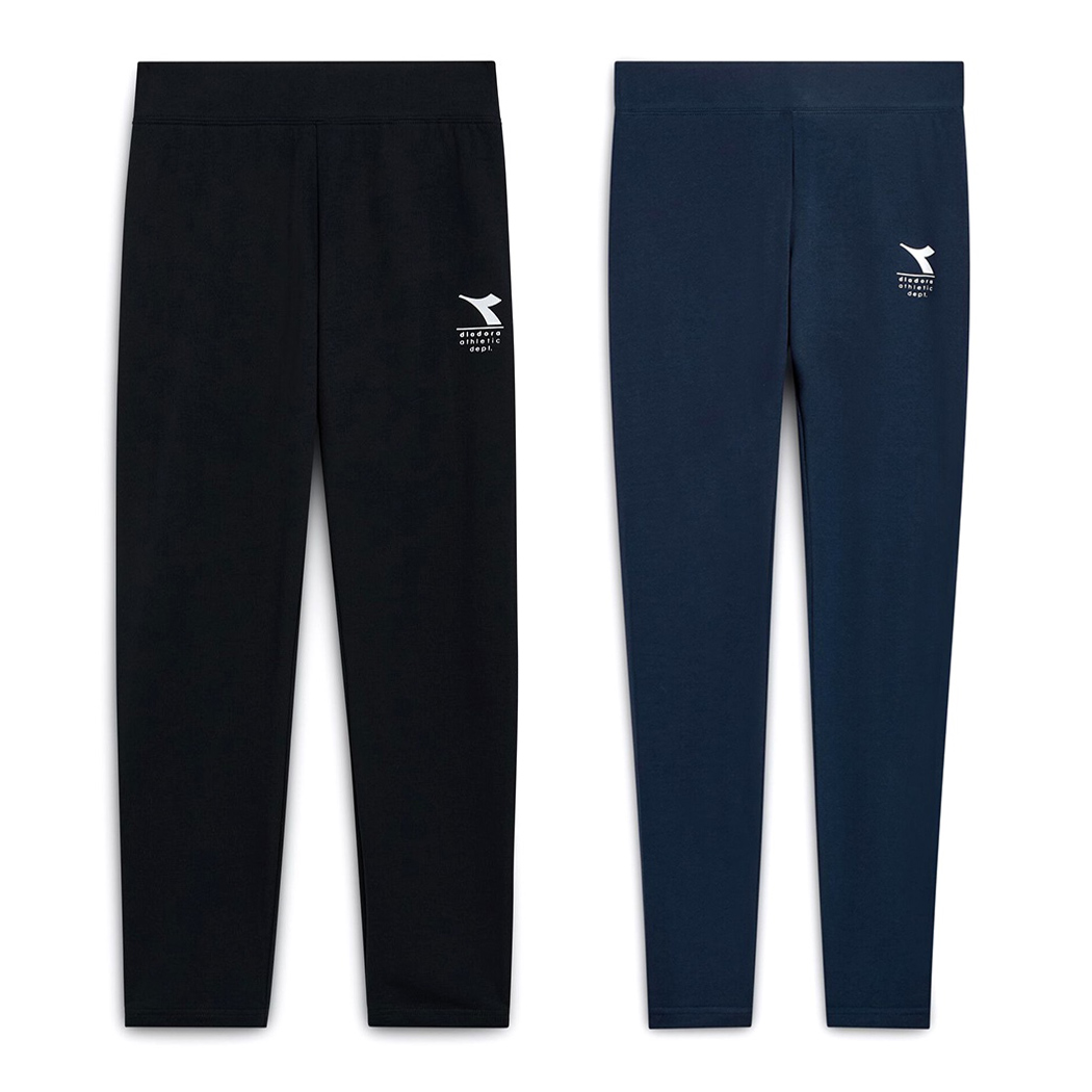 DIADORA L.LEGGINGS ESSENTIAL SPORT PANTALONI DONNA COTONE STRETCH 102.180409