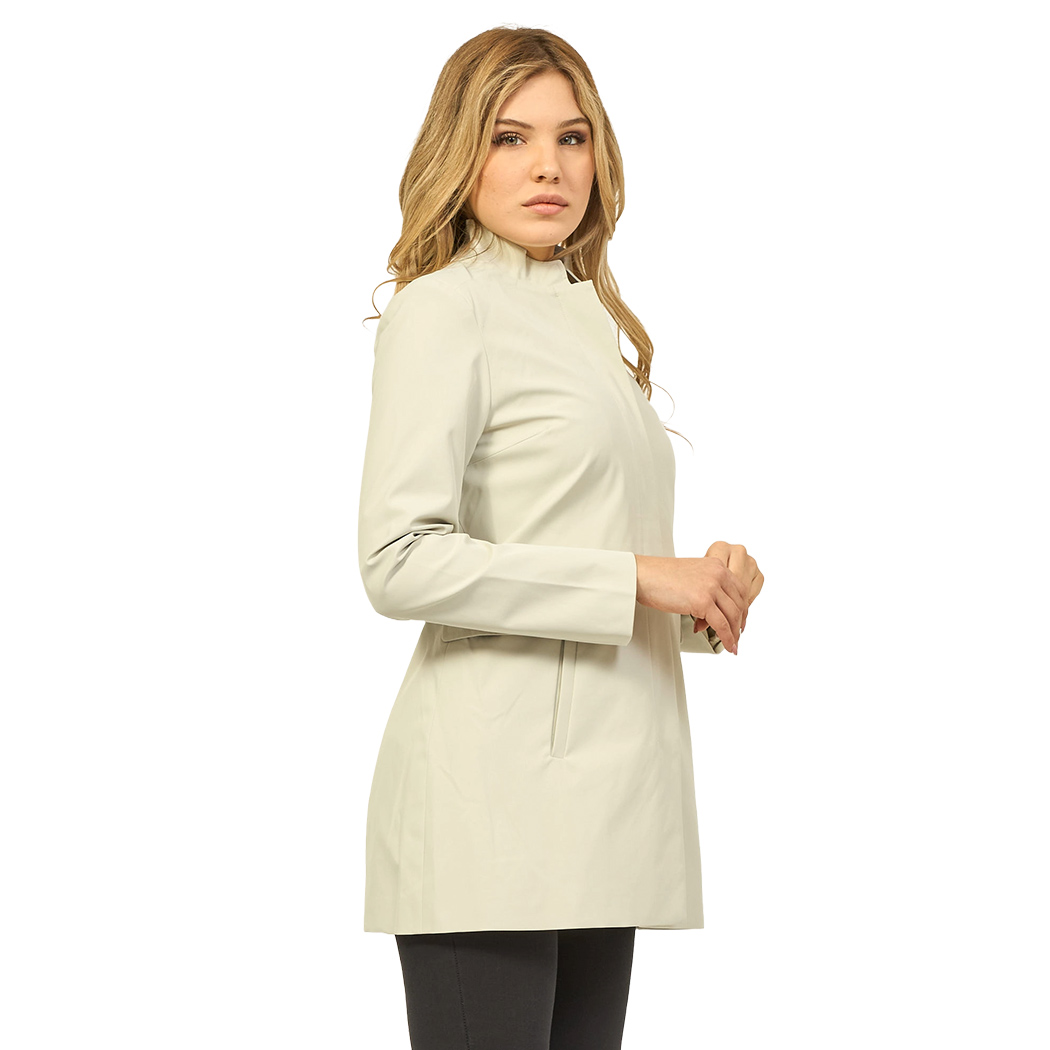 YES-ZEE CAPPOTTO ESTIVO DONNA FULL ZIP GIACCA GIUBBINO SFODERATO GIRL O425/KZ00