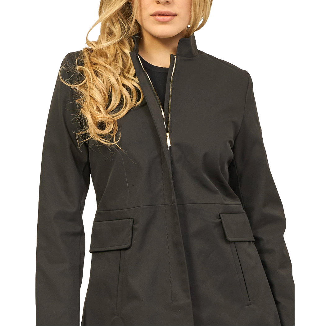 YES-ZEE CAPPOTTO ESTIVO DONNA FULL ZIP GIACCA GIUBBINO SFODERATO GIRL O425/KZ00