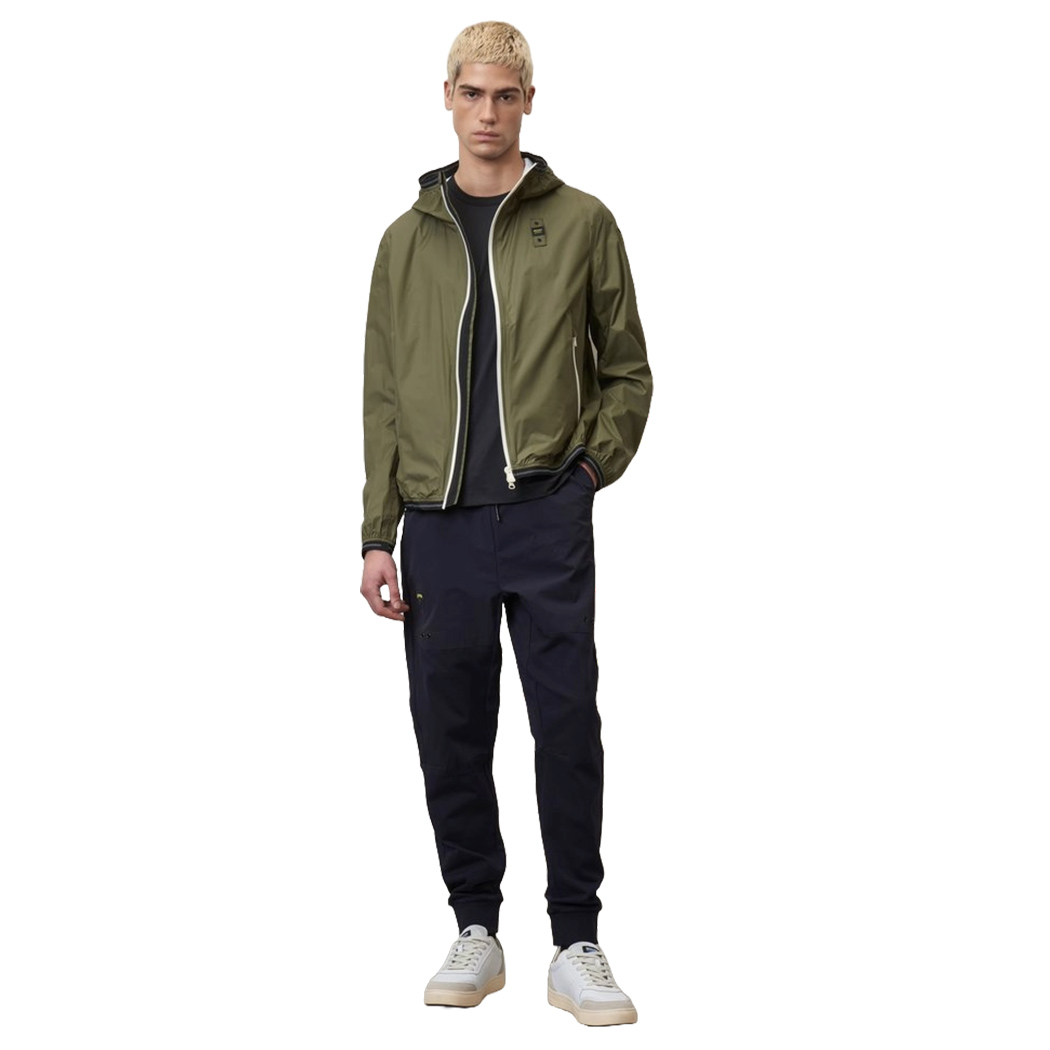 BLAUER THOMAS GIUBBINO UOMO GIACCA A VENTO NASTRATA PRIMAVERILE 24SBLUC11060