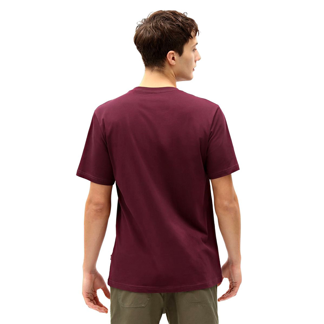 DICKIES MAGLIETTA T-SHIRT GIROCOLLO UOMO MAGLIA COTONE LOGO MAPLETON DK0A4XDB