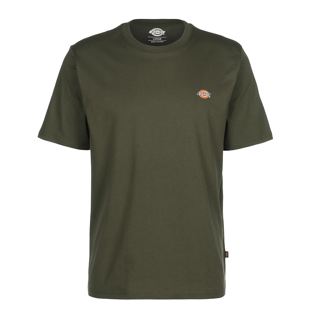 DICKIES MAGLIETTA T-SHIRT GIROCOLLO UOMO MAGLIA COTONE LOGO MAPLETON DK0A4XDB