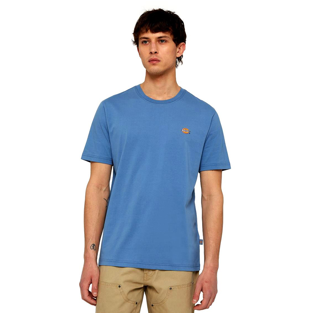 DICKIES MAGLIETTA T-SHIRT GIROCOLLO UOMO MAGLIA COTONE LOGO MAPLETON DK0A4XDB