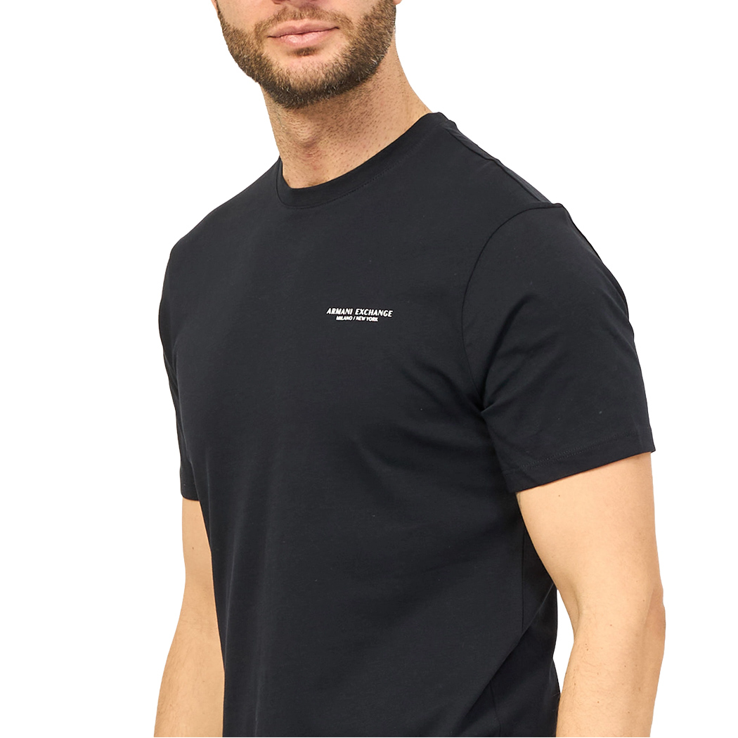 ARMANI EXCHANGE T-SHIRT REGULAR FIT JERSEY COTONE UOMO BOY LOGO MAN 8NZT91Z8H4Z