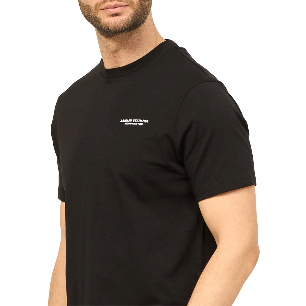 ARMANI EXCHANGE T-SHIRT REGULAR FIT JERSEY COTONE UOMO BOY LOGO MAN 8NZT91Z8H4Z