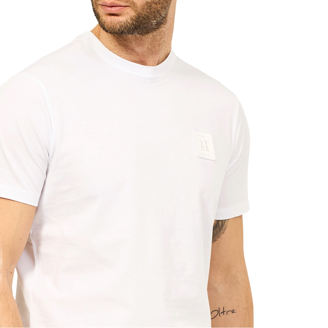 ARMANI EXCHANGE T-SHIRT REGULAR FIT COTONE UOMO BOY LOGO MAN 8NZTPRZJH4Z