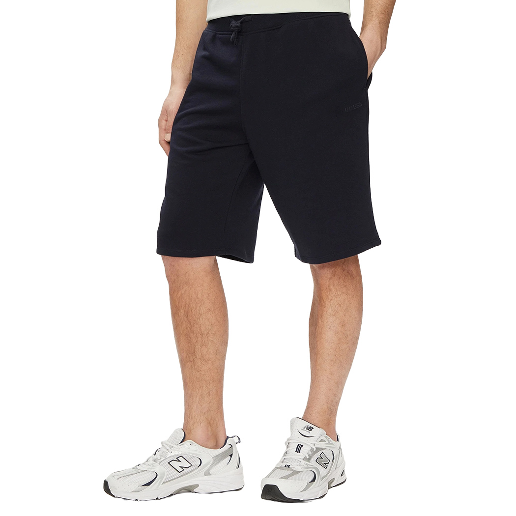 GUESS BERMUDA PANTALONCINI CORTI PANTALONI FELPA SPORT SHORTS UOMO M4GD10KBK32