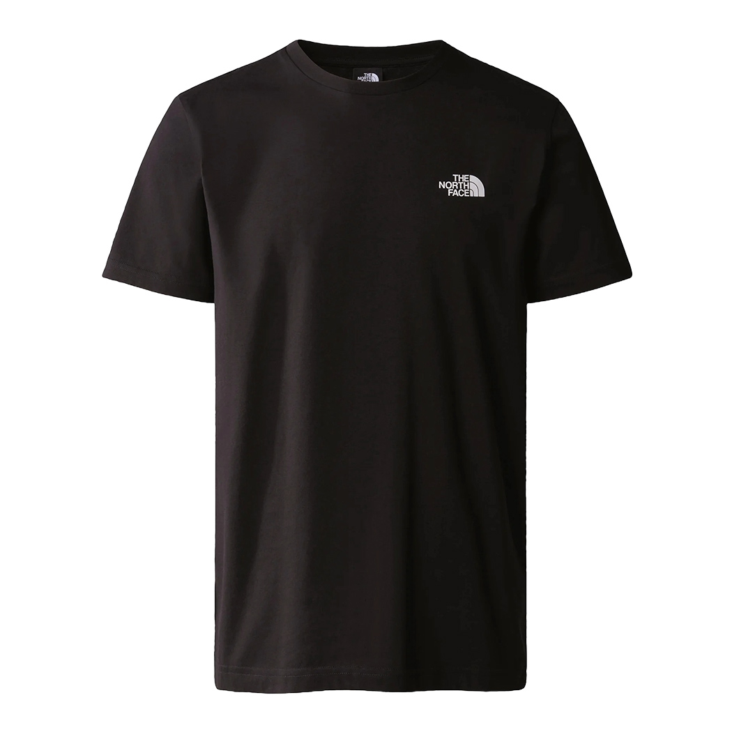 THE NORTH FACE T-SHIRT COTONE UOMO SIMPLE DOME TEE MAGLIA LOGO PICCOLO NF0A87NG