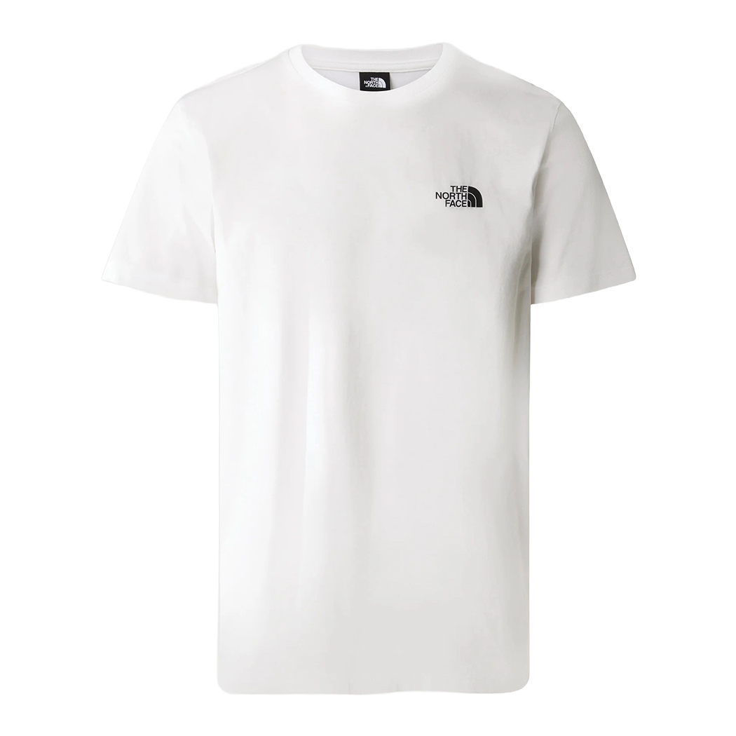 THE NORTH FACE T-SHIRT COTONE UOMO SIMPLE DOME TEE MAGLIA LOGO PICCOLO NF0A87NG