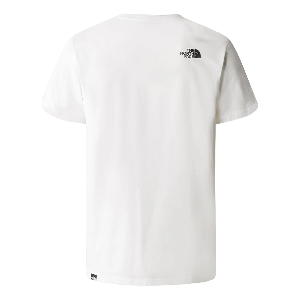 THE NORTH FACE T-SHIRT COTONE UOMO SIMPLE DOME TEE MAGLIA LOGO PICCOLO NF0A87NG