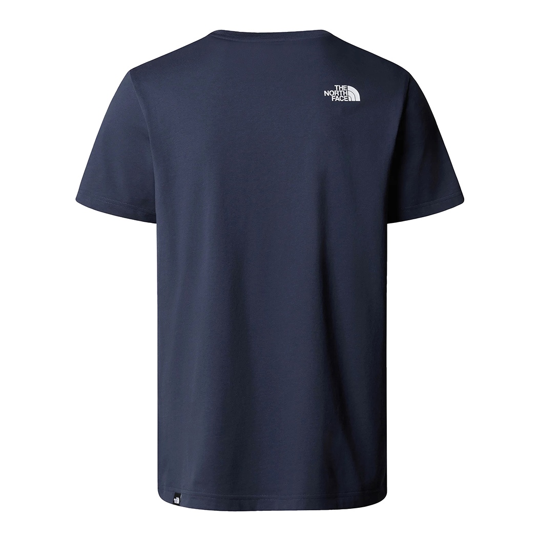 THE NORTH FACE T-SHIRT COTONE UOMO SIMPLE DOME TEE MAGLIA LOGO PICCOLO NF0A87NG