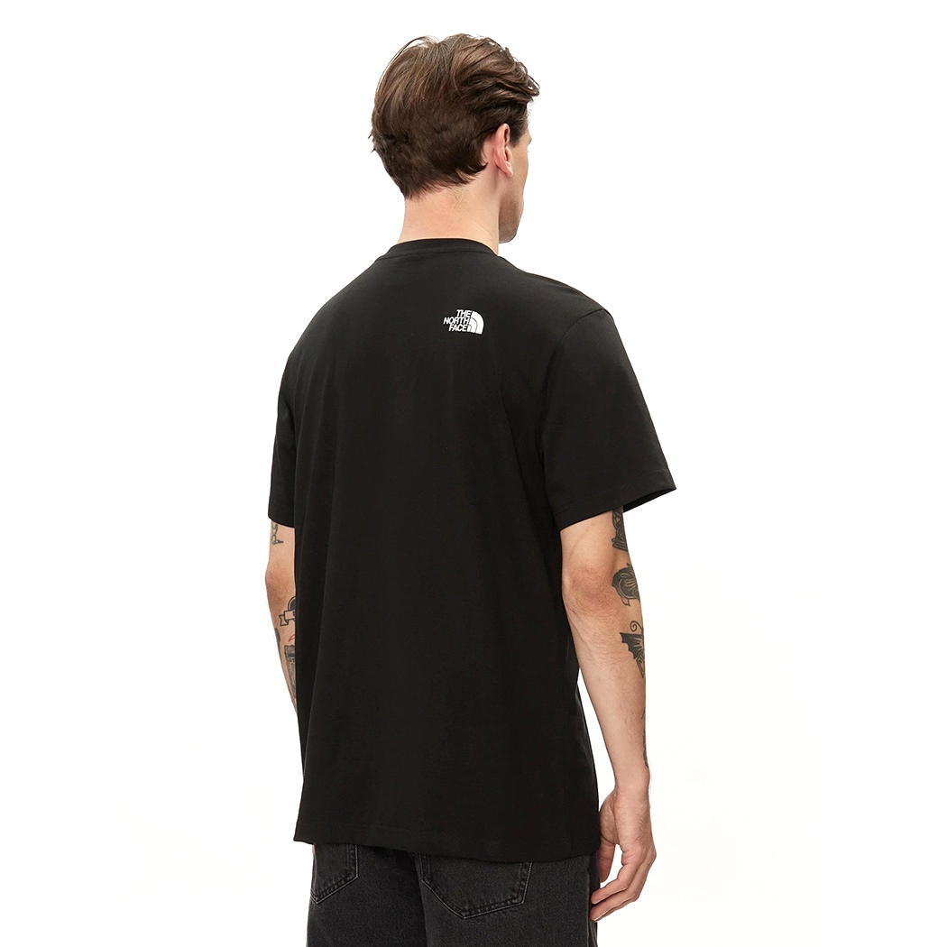 THE NORTH FACE T-SHIRT COTONE UOMO SIMPLE DOME TEE MAGLIA LOGO PICCOLO NF0A87NG