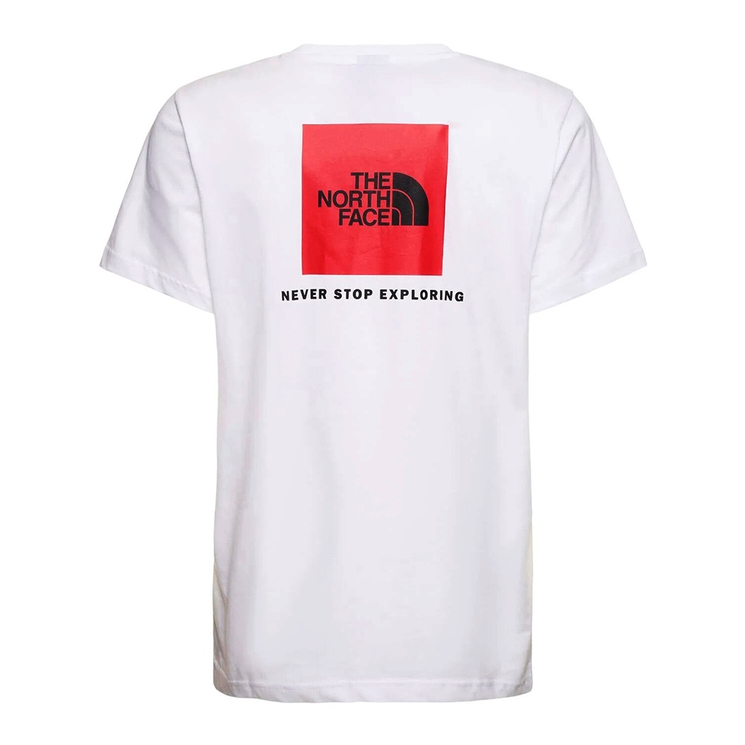 THE NORTH FACE T-SHIRT REDBOX UOMO COTONE MAGLIA RAGAZZO MANICHE CORTE NF0A87NP