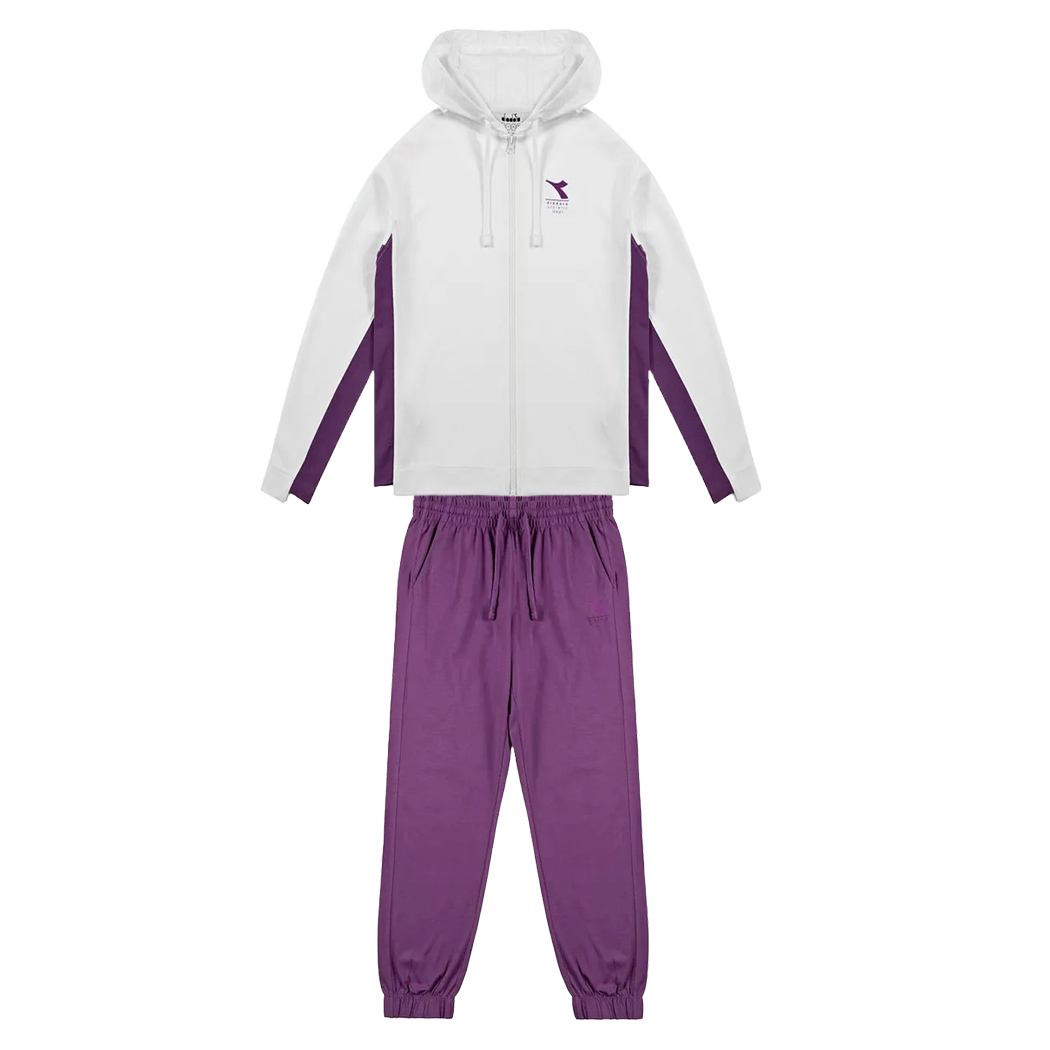 DIADORA L.TRACKSUIT FZ CORE TUTA DONNA ZIP FELPA SPORT PANTALONI GIRL 102.180379