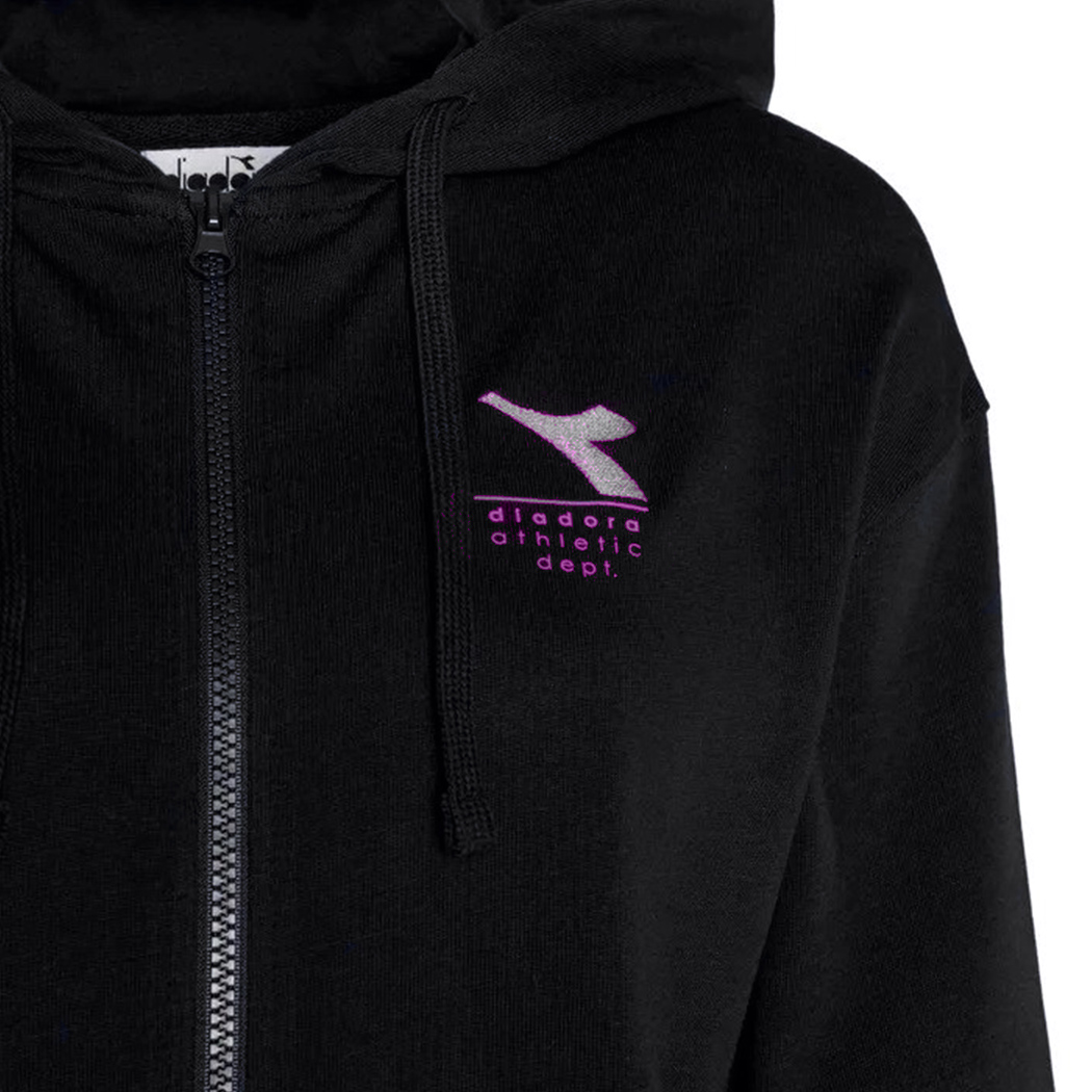 DIADORA L.TRACKSUIT FZ CORE TUTA DONNA ZIP FELPA SPORT PANTALONI GIRL 102.180379