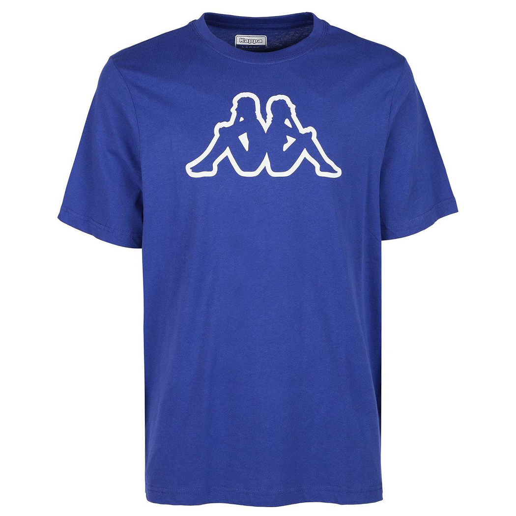 KAPPA T-SHIRT UOMO MAGLIA COTONE JERSEY SPORT REGULAR FIT LOGO CROMEN 303HZ70