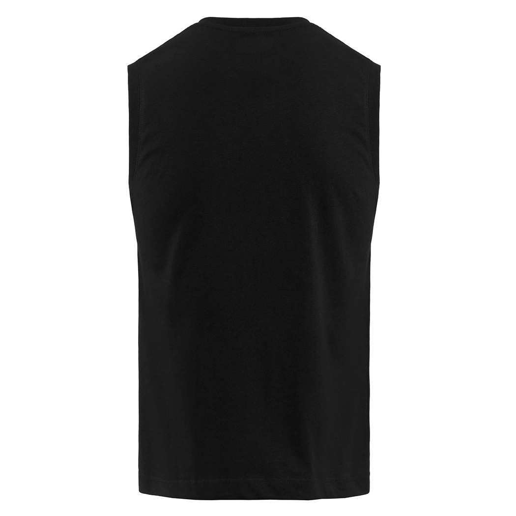 KAPPA LOGO DWAL CANOTTA UOMO JERSEY T-SHIRT SMANICATO COTONE SPORT 30368S0