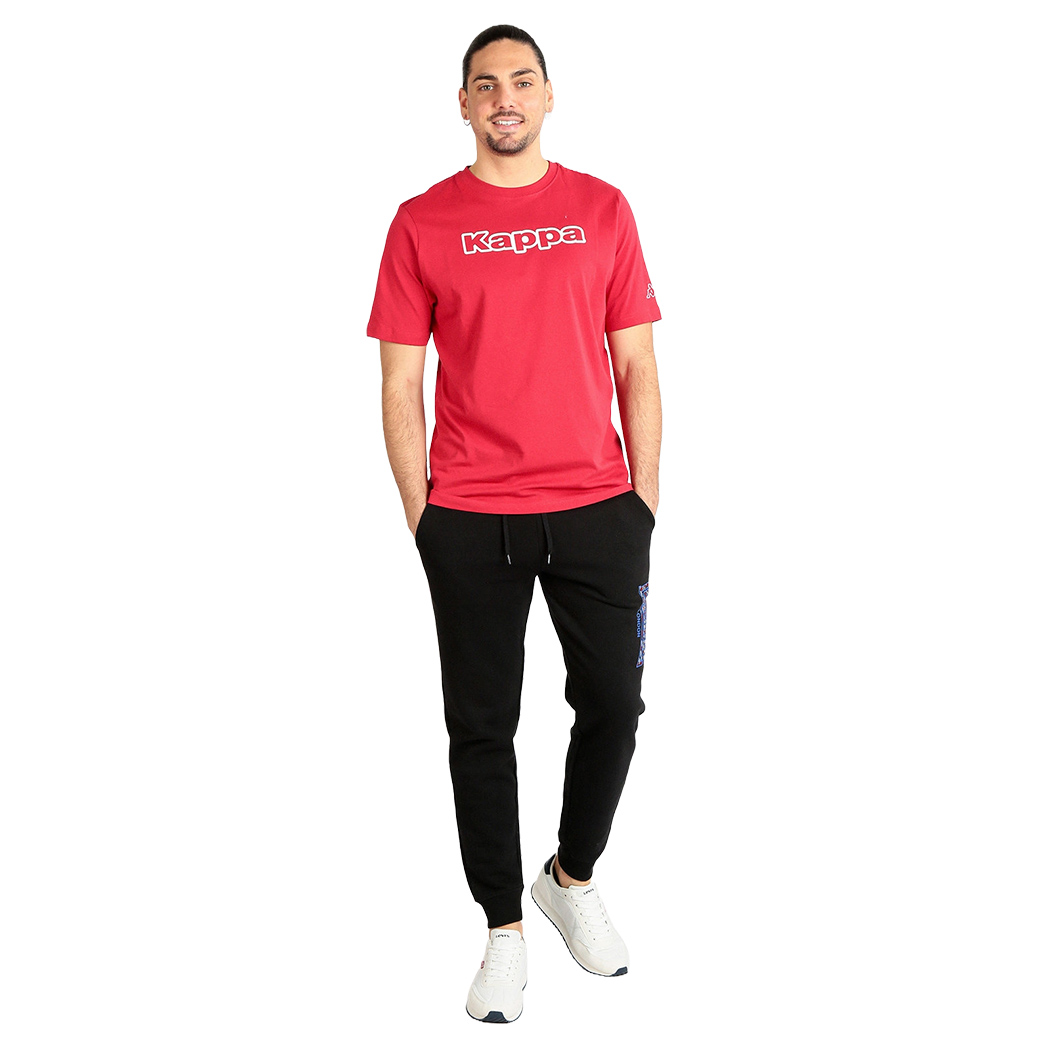 KAPPA LOGO FROMEN T-SHIRT UOMO MAGLIA COTONE JERSEY SPORT REGULAR FIT 303HZ60