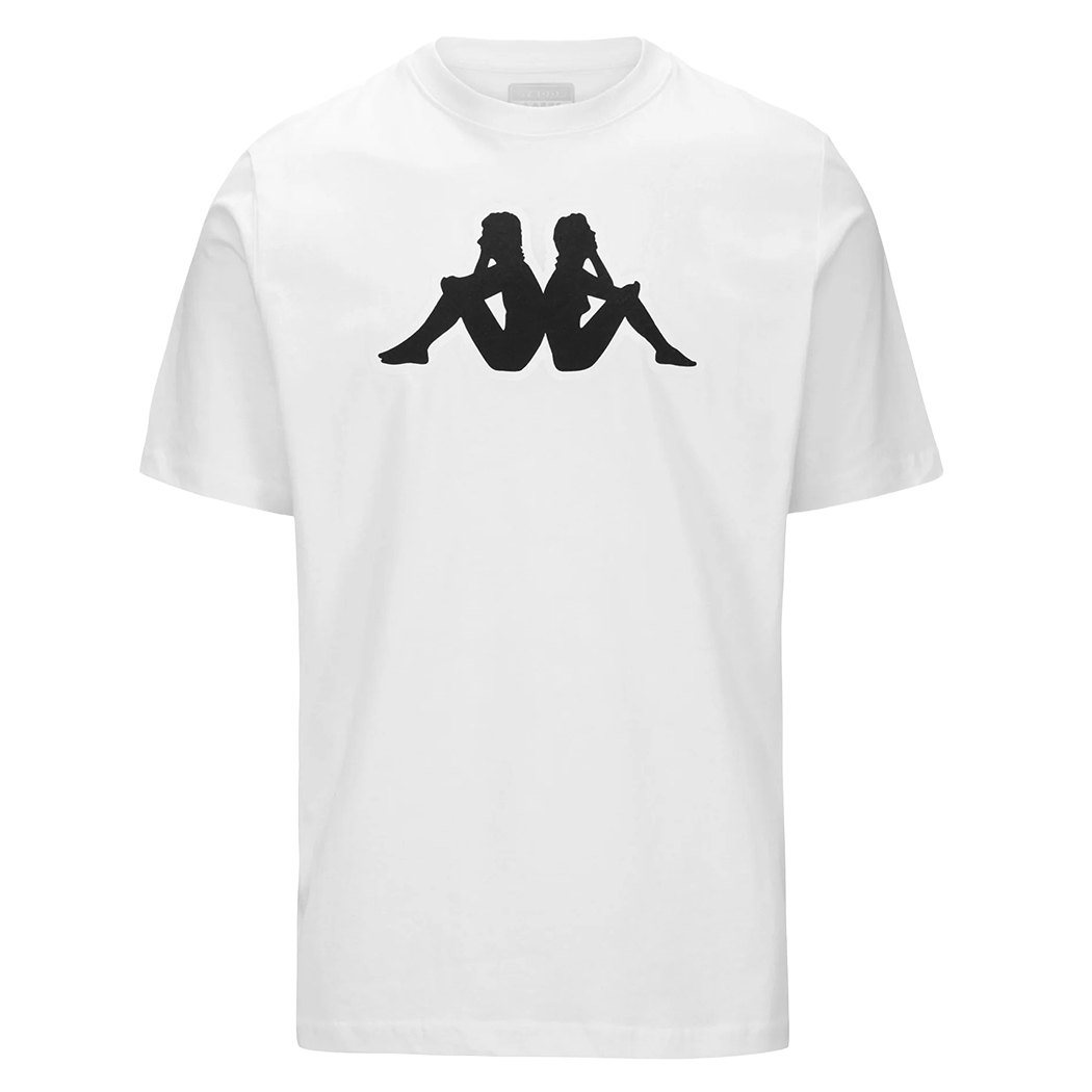 KAPPA T-SHIRT LOGO ZOBI MAN UOMO MAGLIA COTONE JERSEY SPORT REGULAR FIT 303WEK0