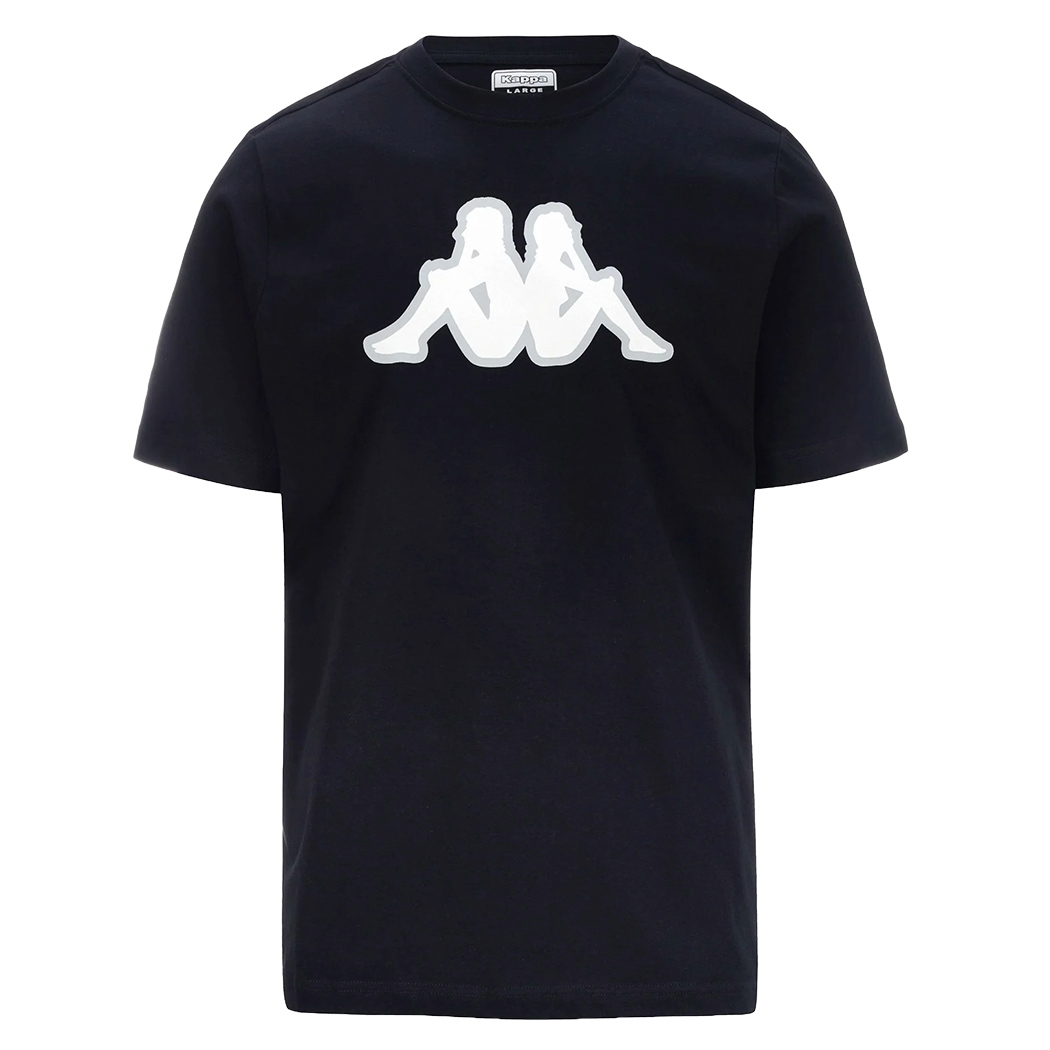 KAPPA T-SHIRT LOGO ZOBI MAN UOMO MAGLIA COTONE JERSEY SPORT REGULAR FIT 303WEK0