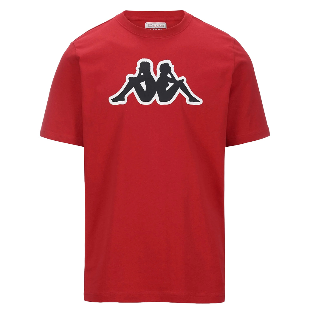 KAPPA T-SHIRT LOGO ZOBI MAN UOMO MAGLIA COTONE JERSEY SPORT REGULAR FIT 303WEK0
