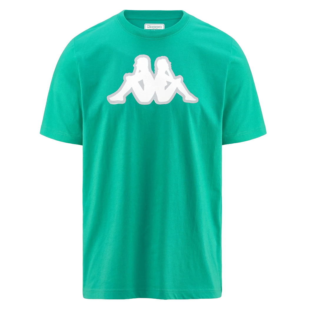 KAPPA T-SHIRT LOGO ZOBI MAN UOMO MAGLIA COTONE JERSEY SPORT REGULAR FIT 303WEK0