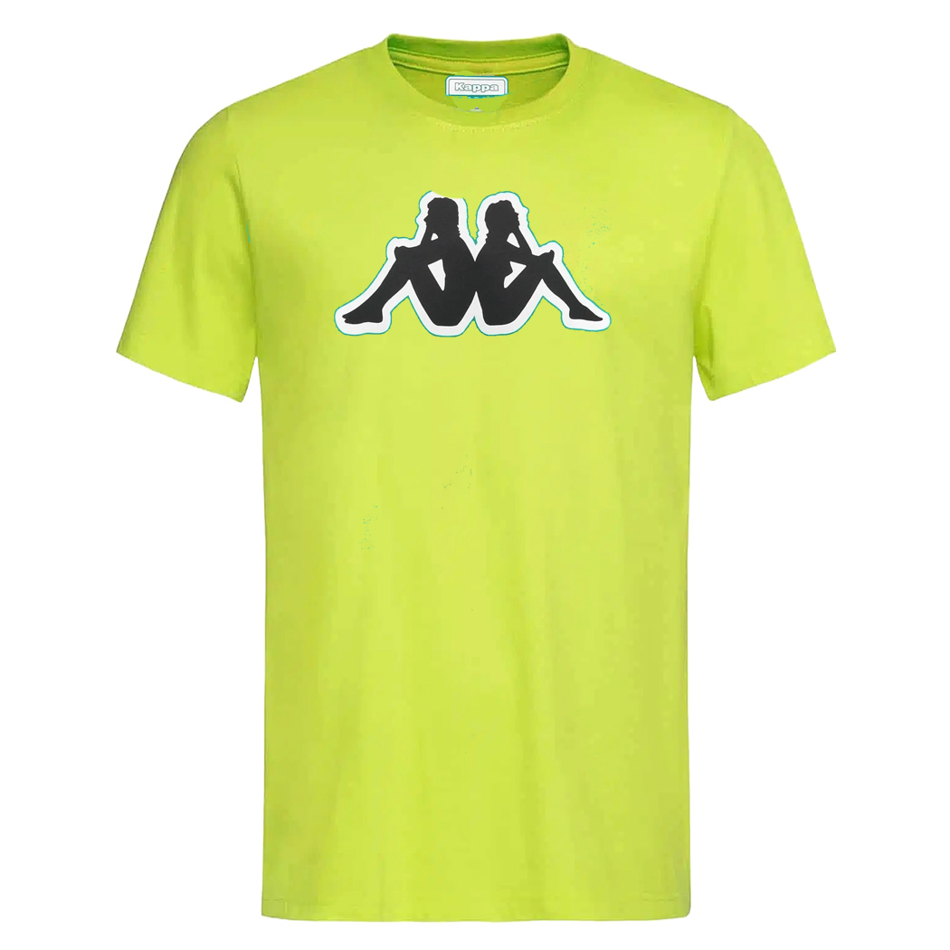 KAPPA T-SHIRT LOGO ZOBI MAN UOMO MAGLIA COTONE JERSEY SPORT REGULAR FIT 303WEK0