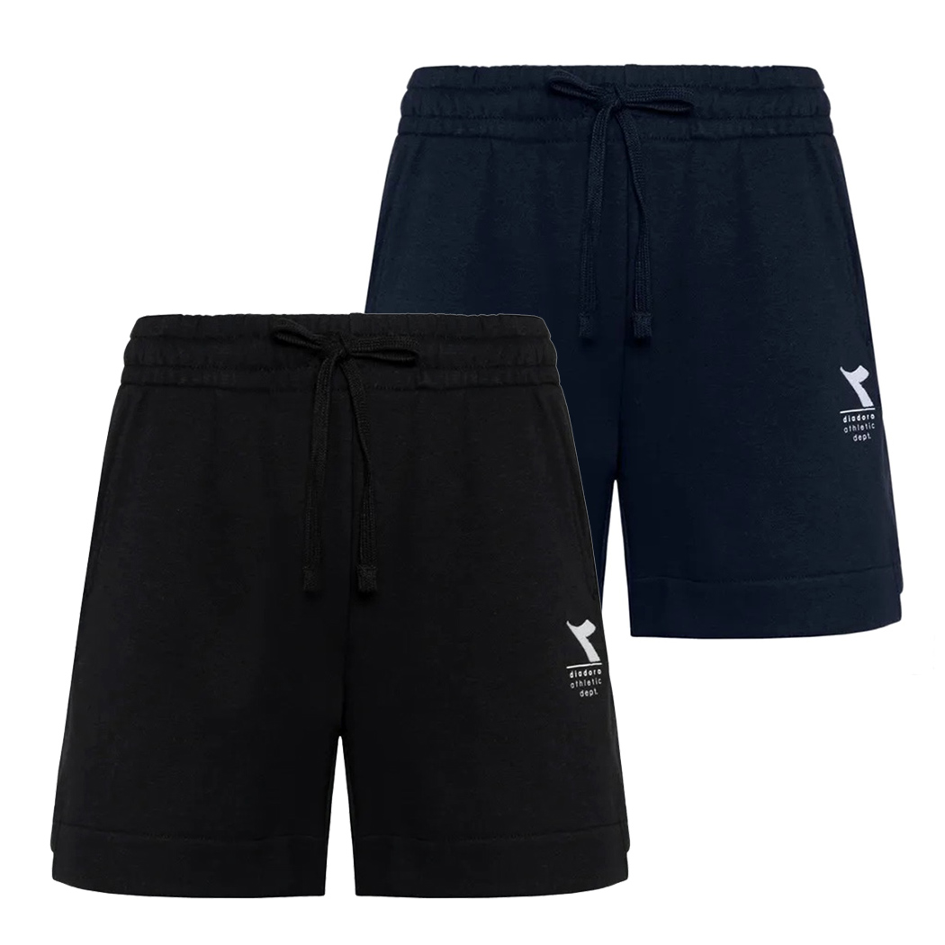 DIADORA L. SHORTS ESSENTIAL SPORT PANTALONCINI DONNA COTONE STRETCH 102.180377