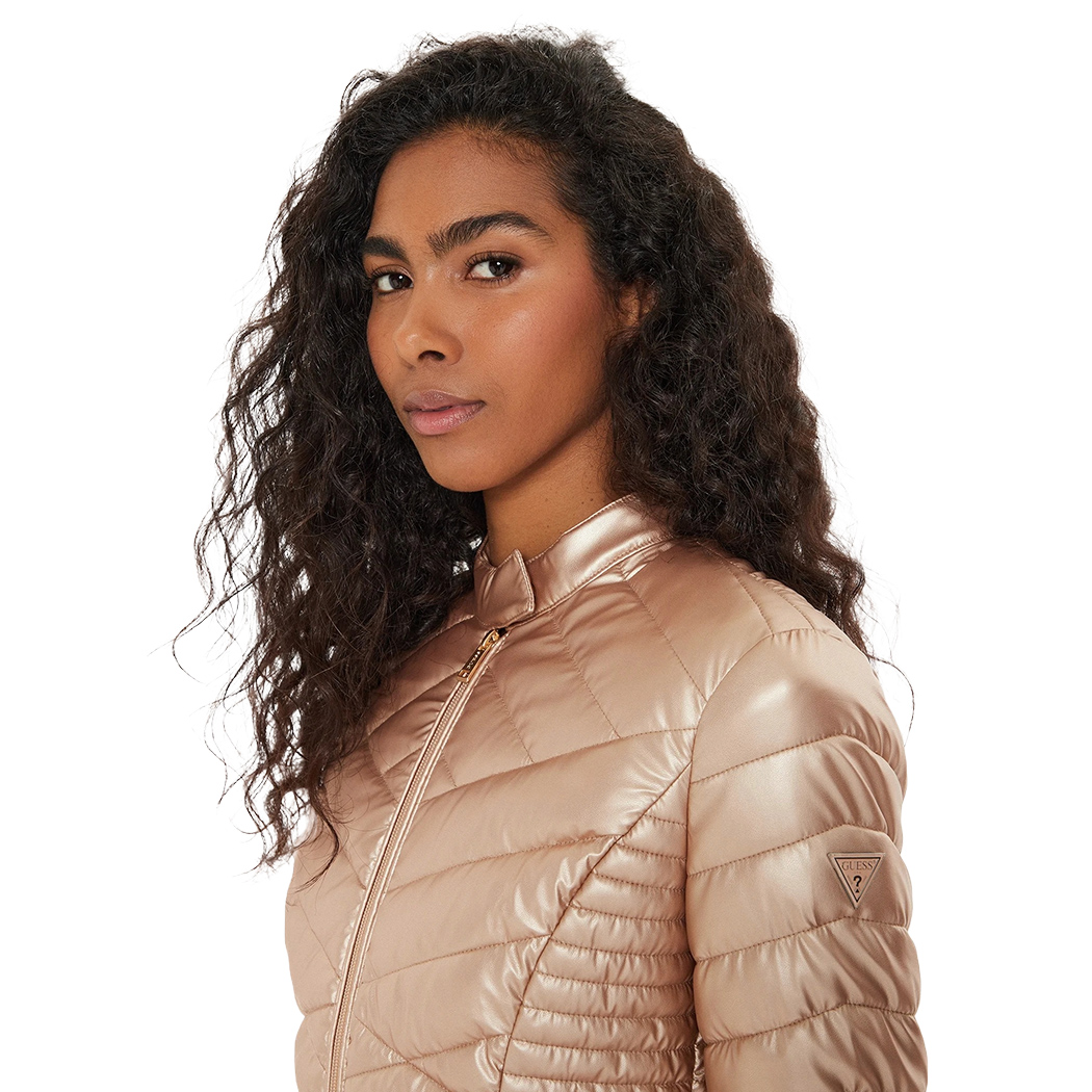 GUESS GIUBBINO GIACCA PIUMINO TRAPUNTINA DONNA STRETCH W4YL06KCBV0