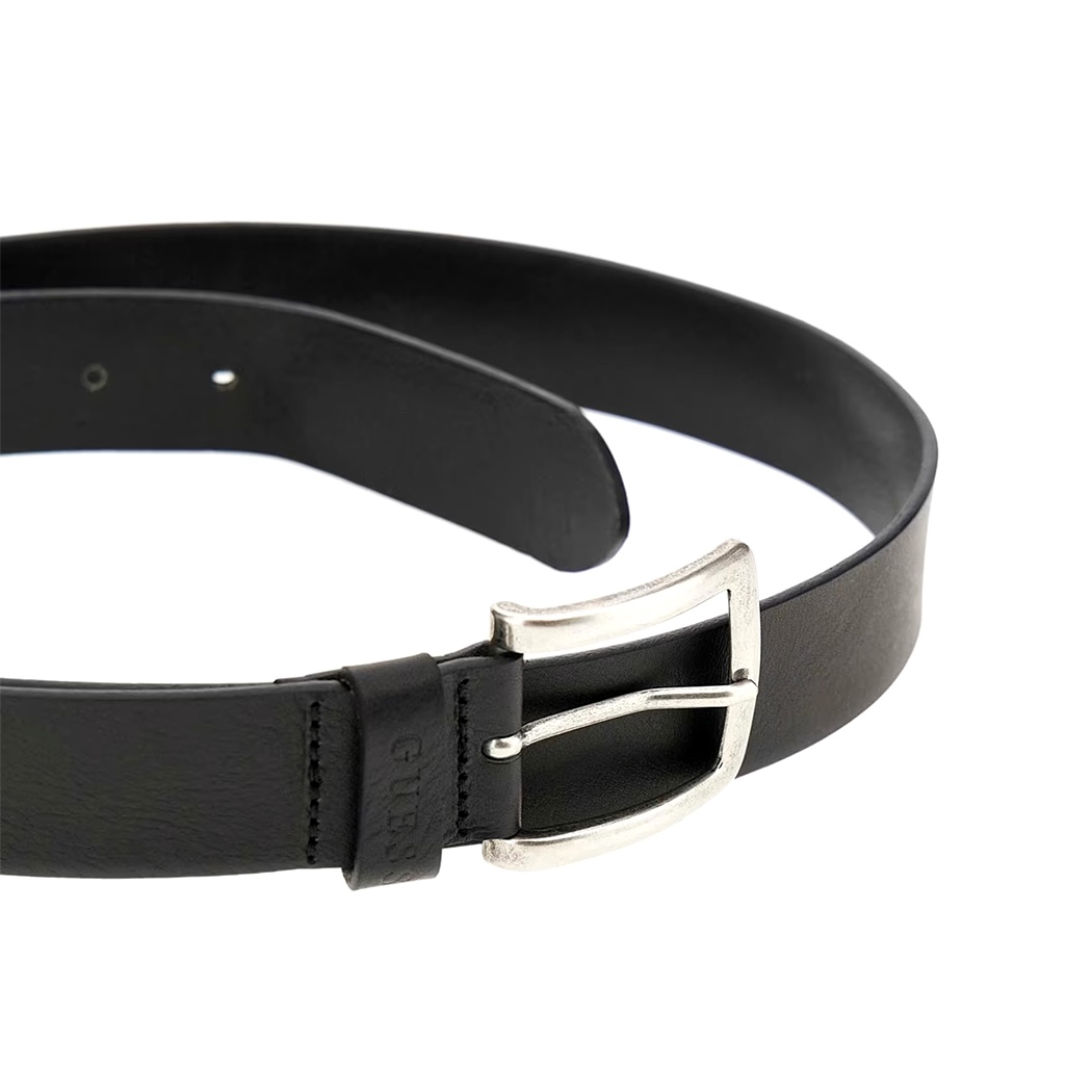 GUESS CINTURA UOMO LOGO IMPRESSO VERA PELLE FIBBIA BELT BOY CINTA M4BZ30L0VF0