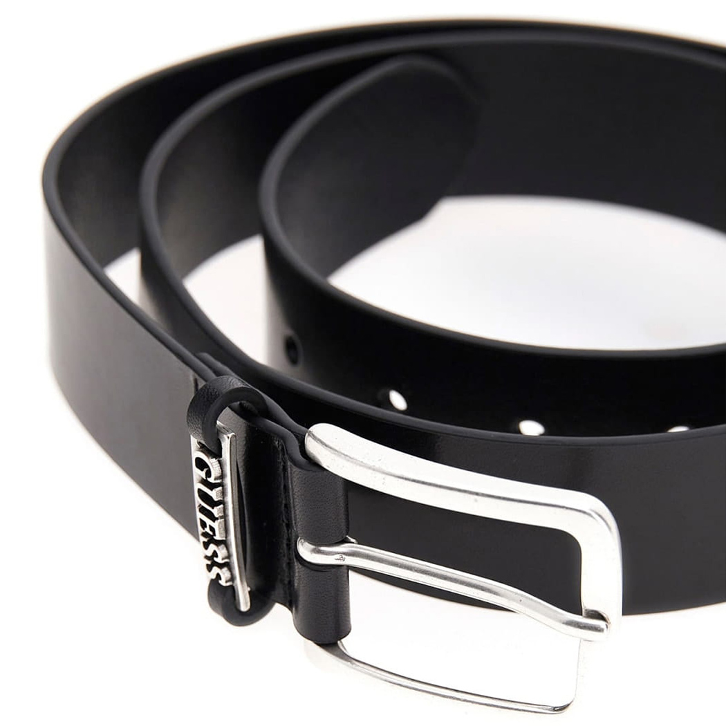 GUESS CINTURA UOMO LOGO METALLICO VERA PELLE FIBBIA BELT BOY CINTA M4BZ29L0VE0