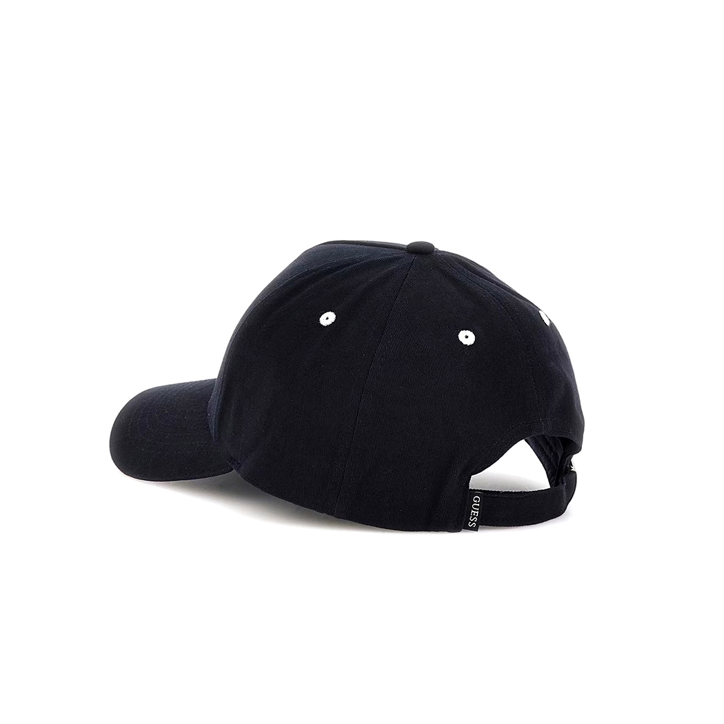GUESS CAPPELLO BERRETTO VISIERA HAT UOMO TELA COTONE LOGO FRONTALE M4YZ10WF8V0