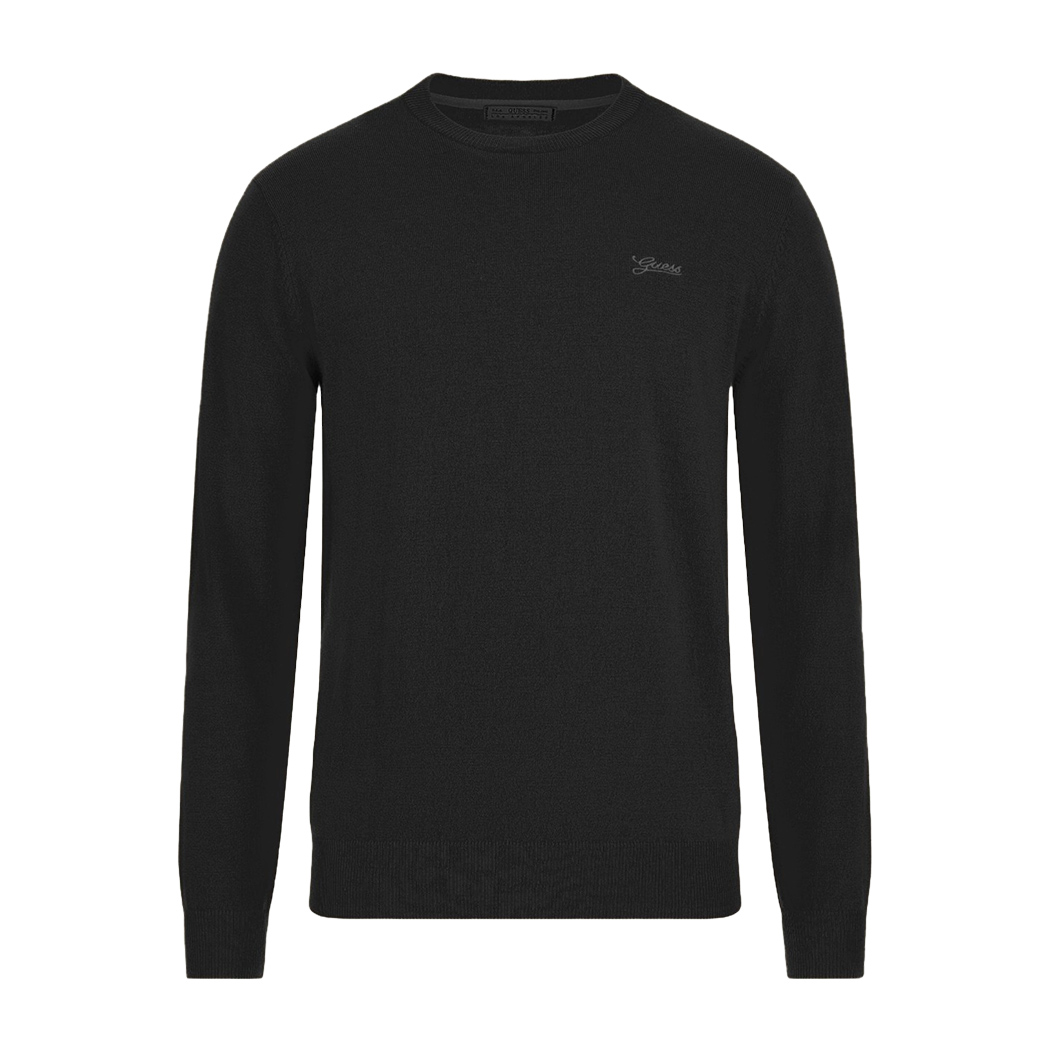 GUESS MAGLIA MAGLIONE PULLOVER UOMO GIROCOLLO MISTO SETA INVERNALE M4YR01Z3052