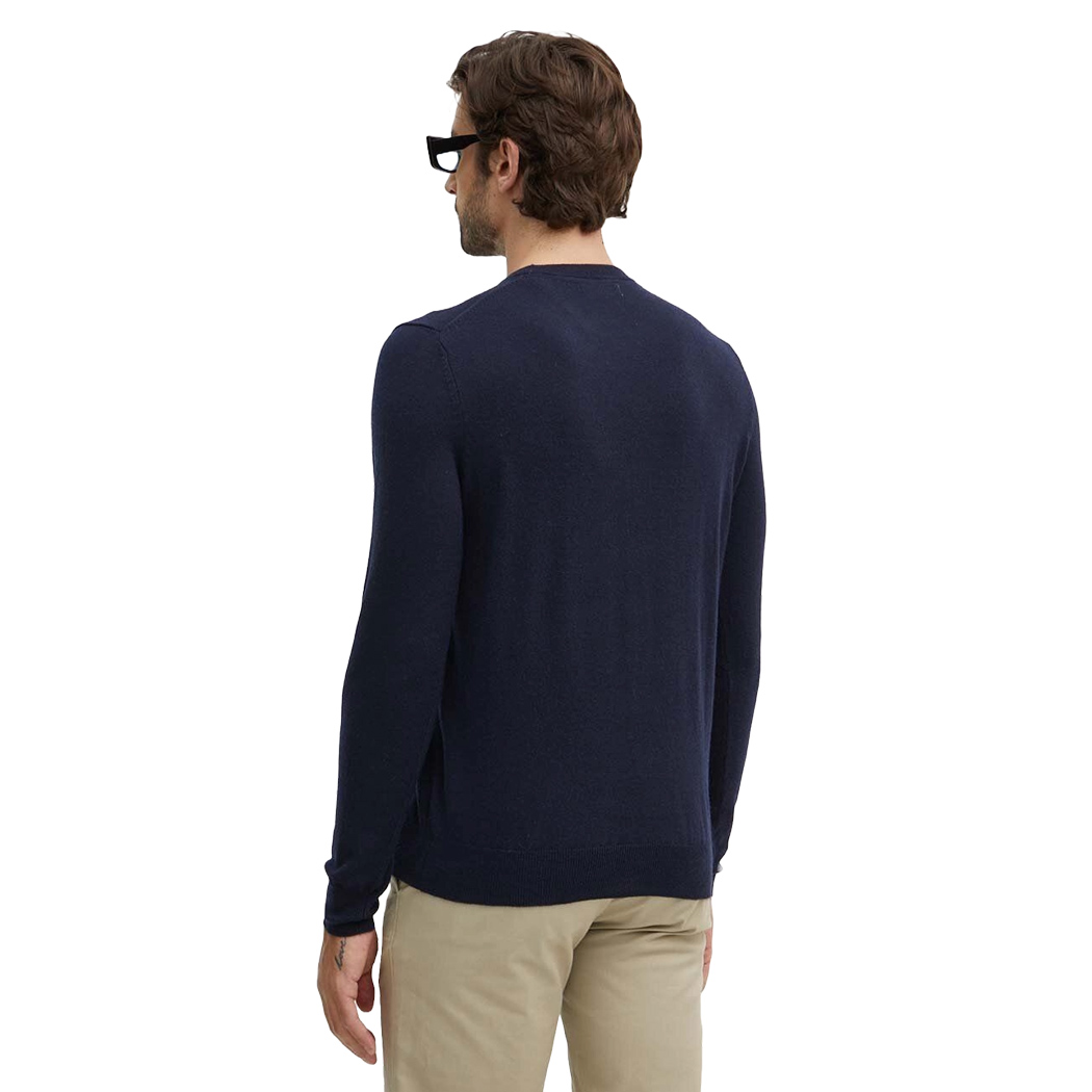 GUESS MAGLIA MAGLIONE PULLOVER UOMO GIROCOLLO MISTO SETA INVERNALE M4YR01Z3052