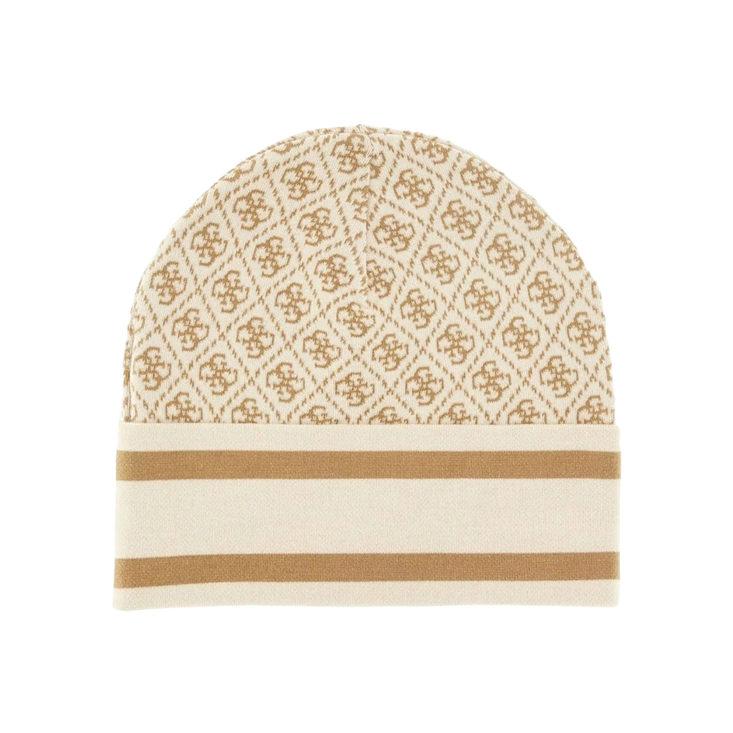 GUESS CAPPELLO CUFFIA DONNA INVERNALE LOGO FRONTALE RICAMATO HAT W4BZ21Z3JD2