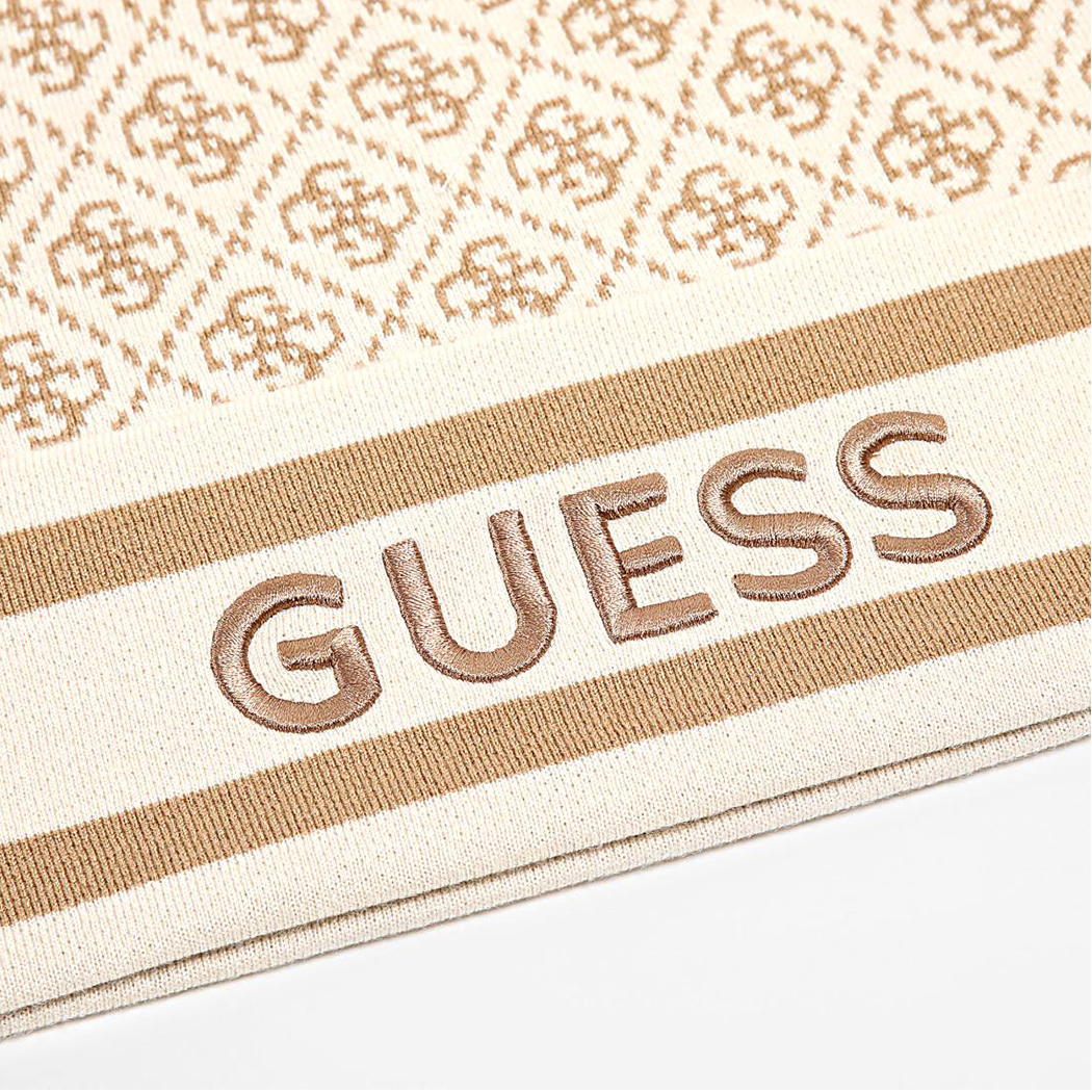 GUESS CAPPELLO CUFFIA DONNA INVERNALE LOGO FRONTALE RICAMATO HAT W4BZ21Z3JD2
